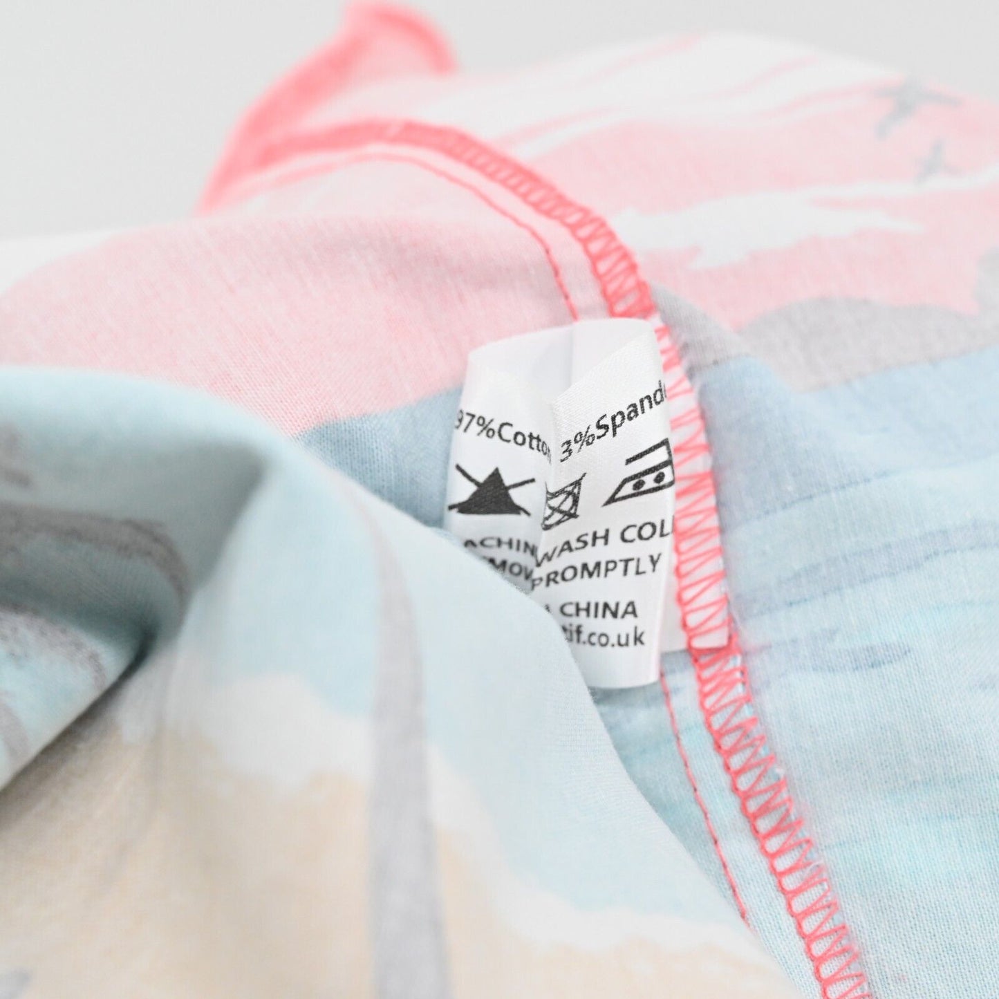 Collectif Skirt Sz M MARILU Tropical Island ALOHA Palm Flamingo SWING Rockabilly