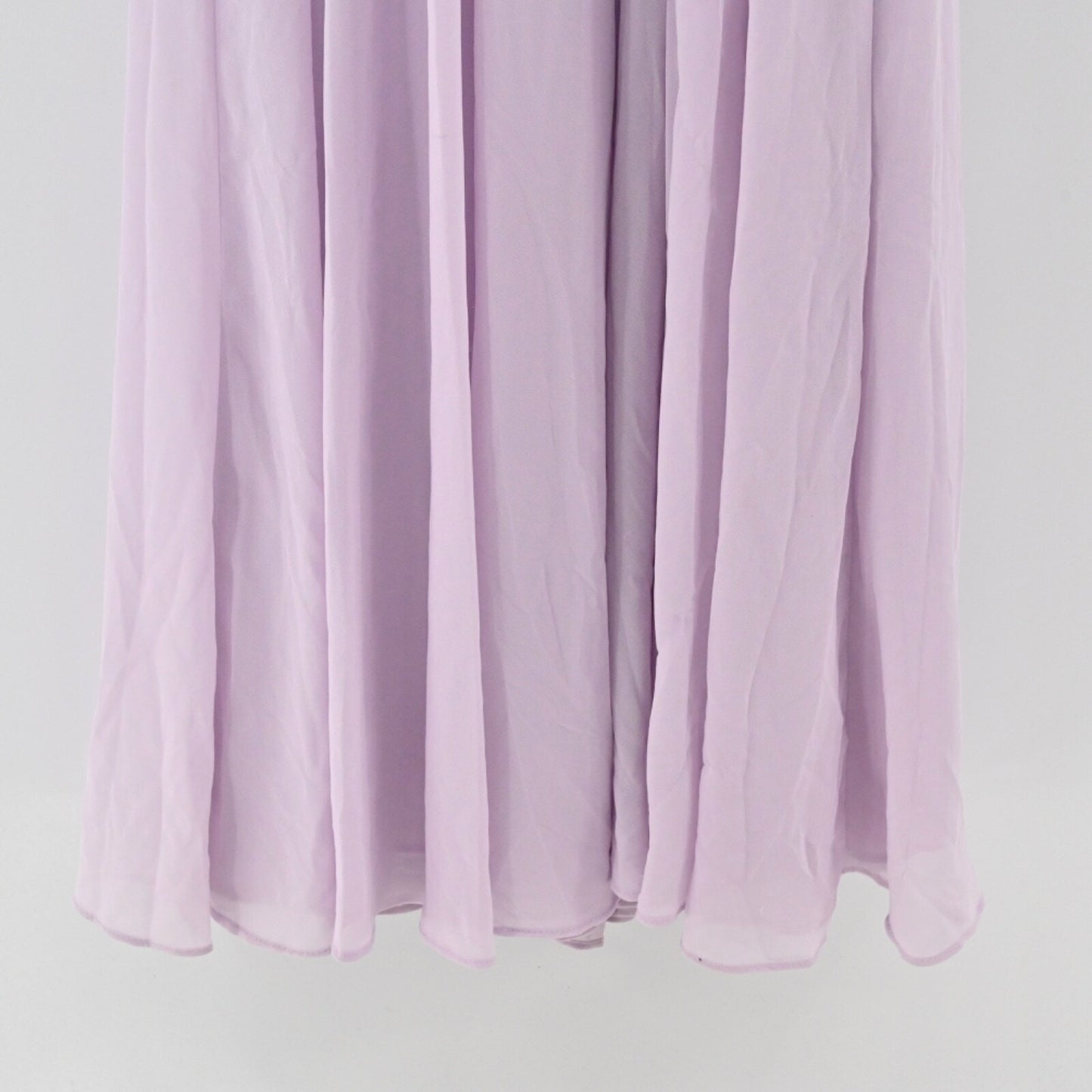 LULUS About Love Maxi Dress Size S Lavender Chiffon Spaghetti Strap All Gown