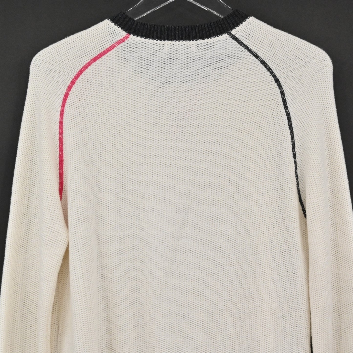 Zaket Plover Womens Cashmere Sweater Size M Knit Raglan Color Block Cozy Soft