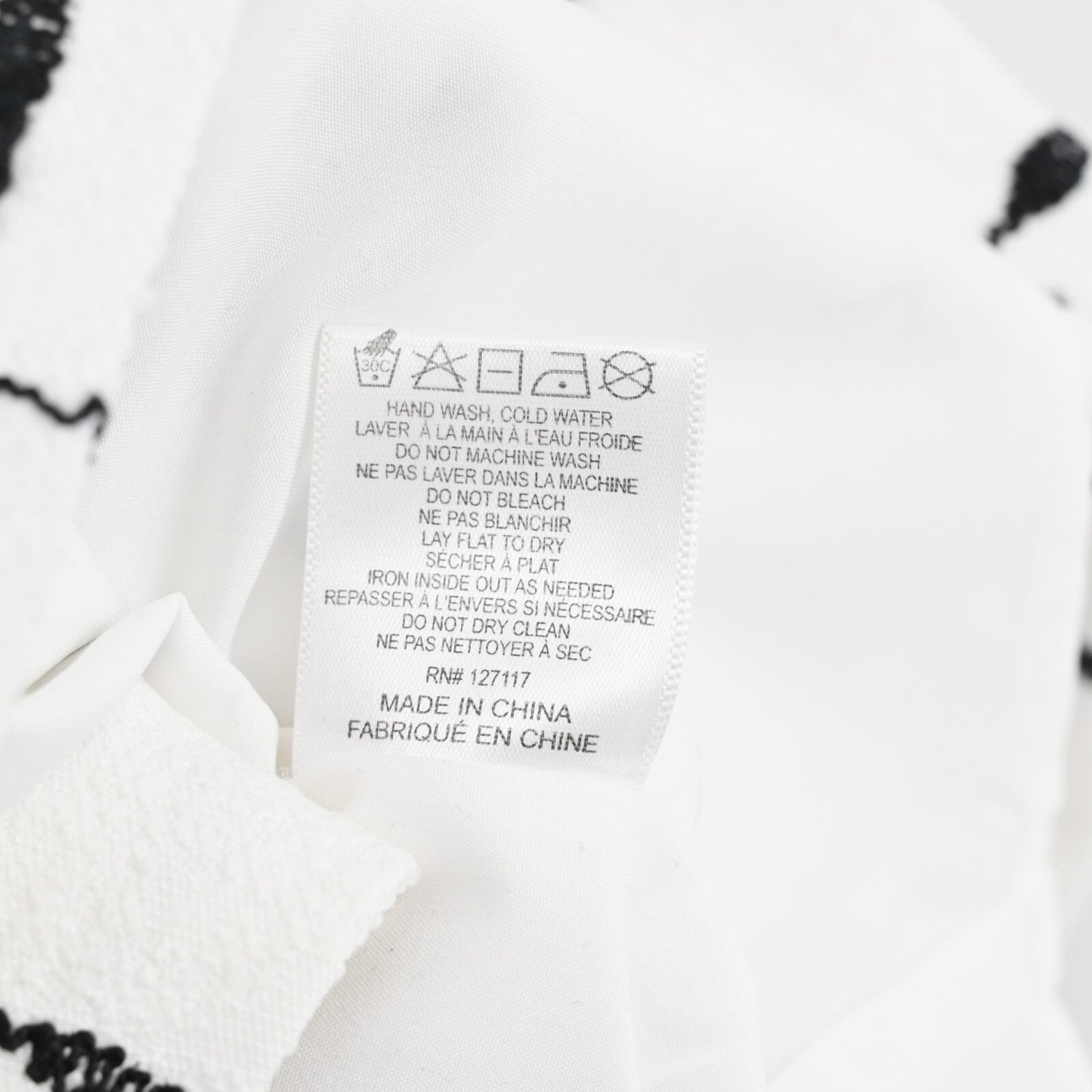 BADGLEY MISCHKA Dress Sz 10 Belle White Black Windowpane Print Cap Sleeve Retro