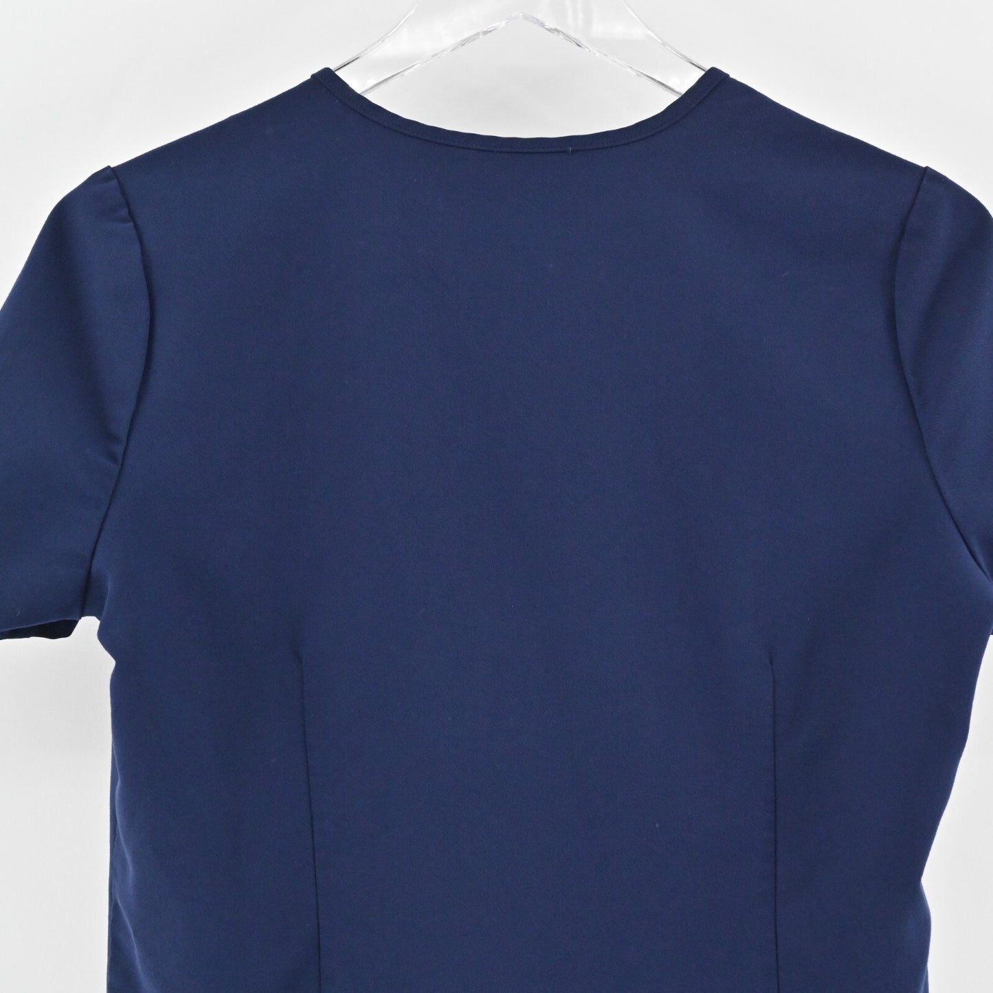 FIGS Scrub Top Womens Size XS Catarina One Pocket Navy Blue VNeck Short Sleeve