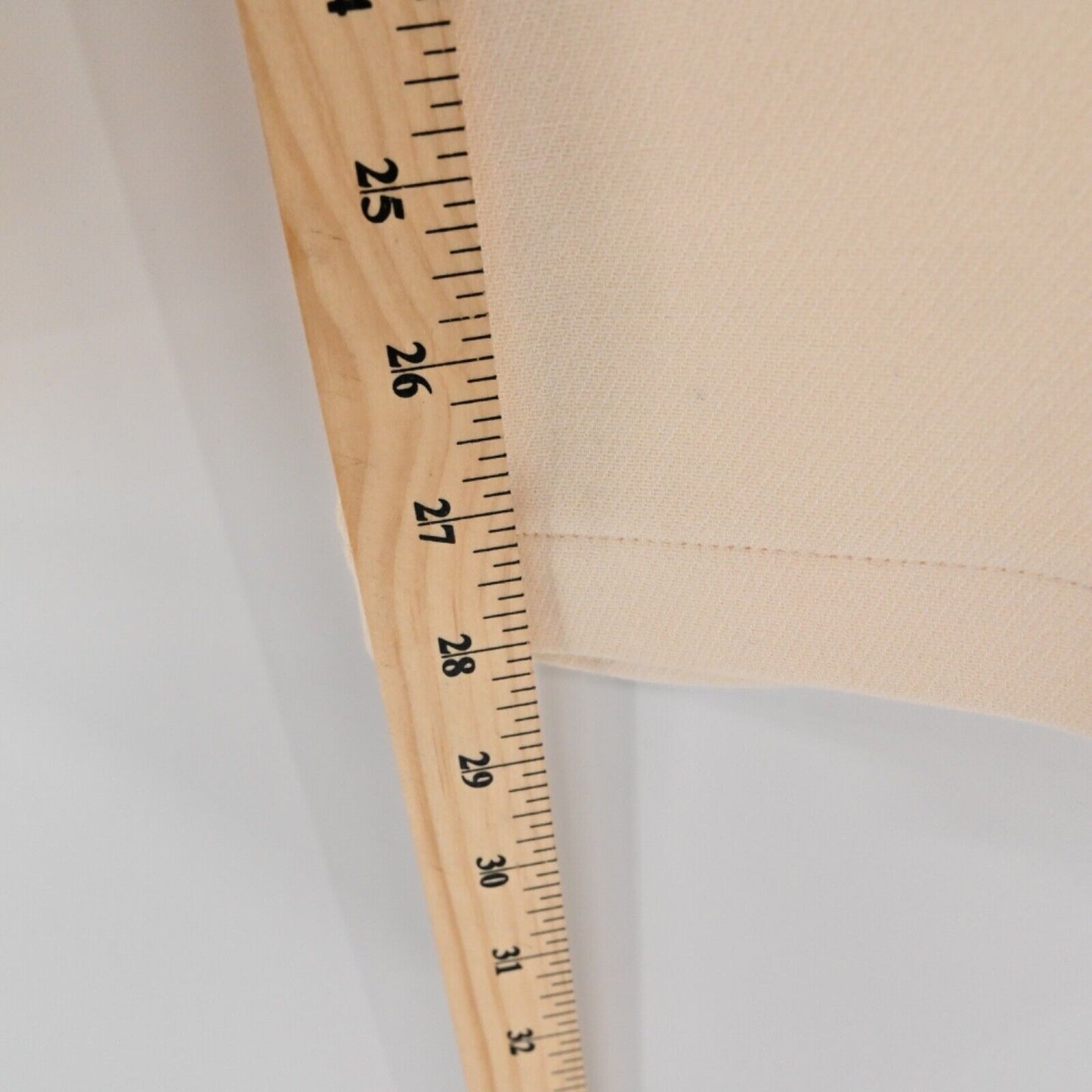 ZARA Pants Womens Sz XS Ivory High Rise Straight Leg Minimalist Dress Career NEW