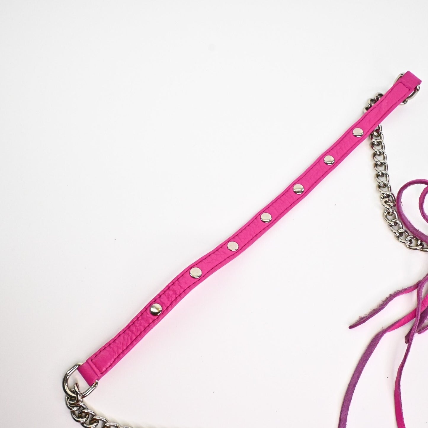 Rebecca Minkoff Mini 5 Zip Rocker Pink Crossbody Bag Leather Silver Maximalist
