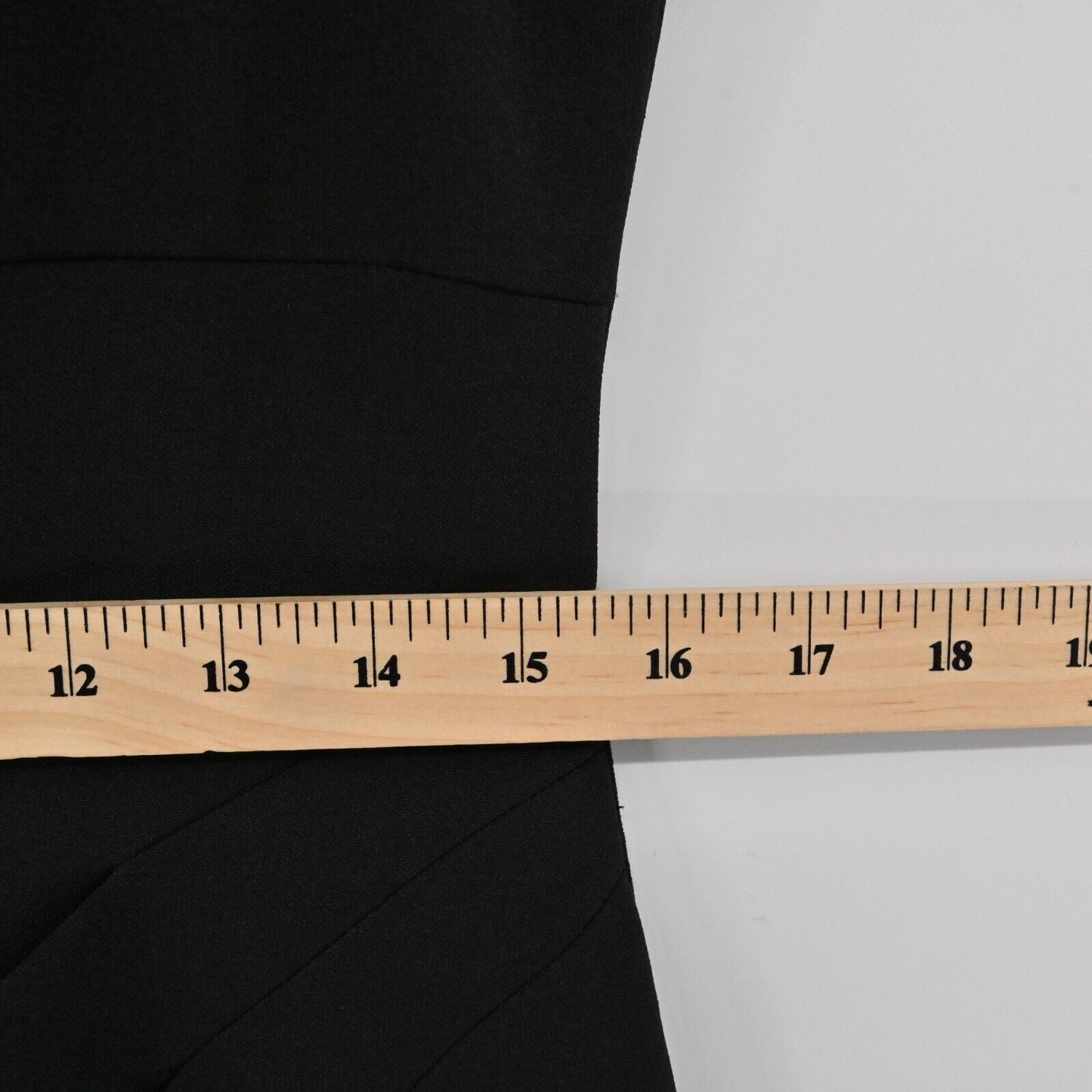 ADRIANNA PAPELL Dress Womens Size 10 Beaded Neck Solid Black Ruched Sleeveless