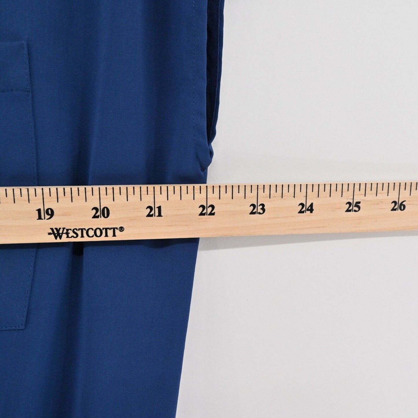 VINCE Dress Size XS Blue Cap Sleeve Drawstring Waist Shirt Capsule Quiet Luxury