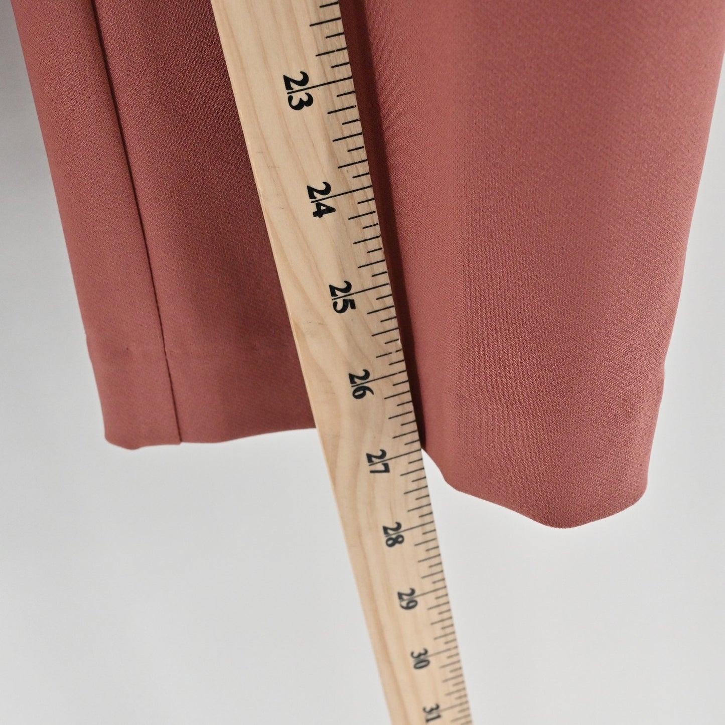 Rachel Zoe Womens Pull On Pants Sz 4 Mauve Pink Tapered Trousers Stretch Career