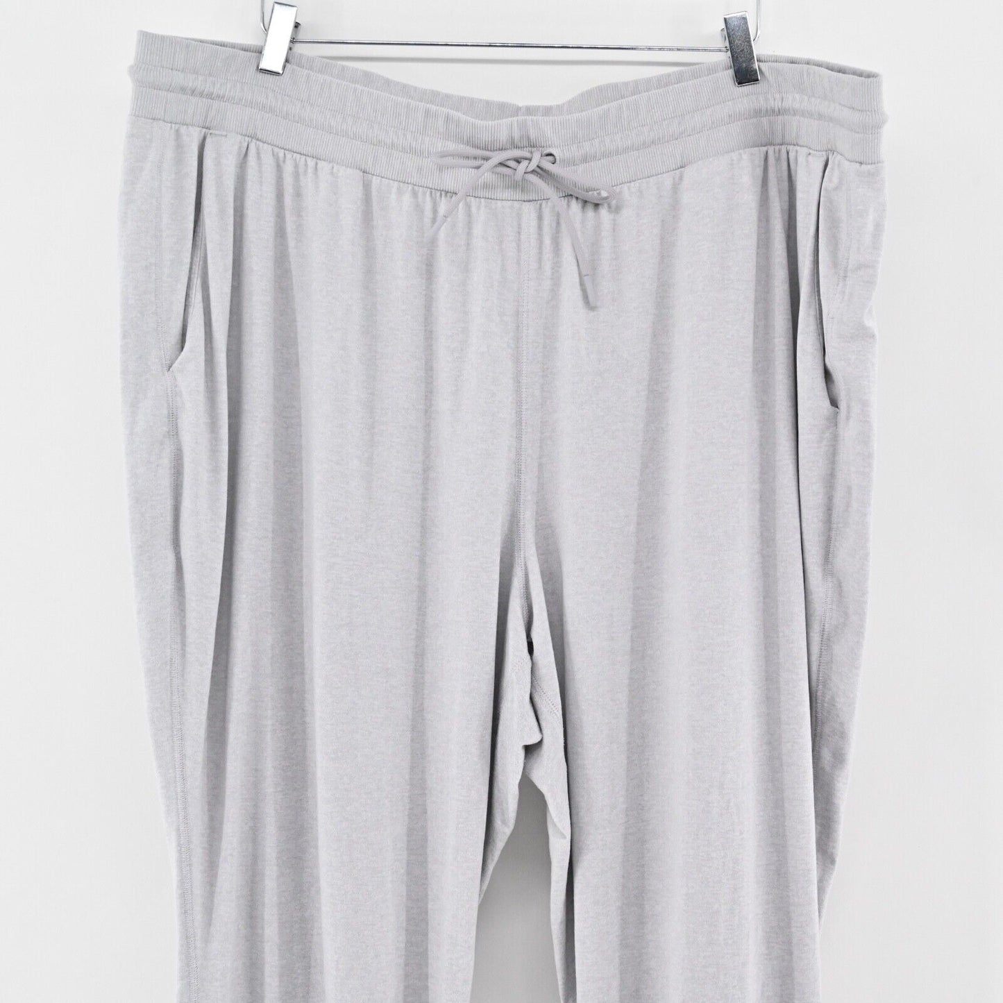 ATHLETA Pants Womens Sz 3X Gray High Rise Elastic Drawstring UpTempo Jogger Soft