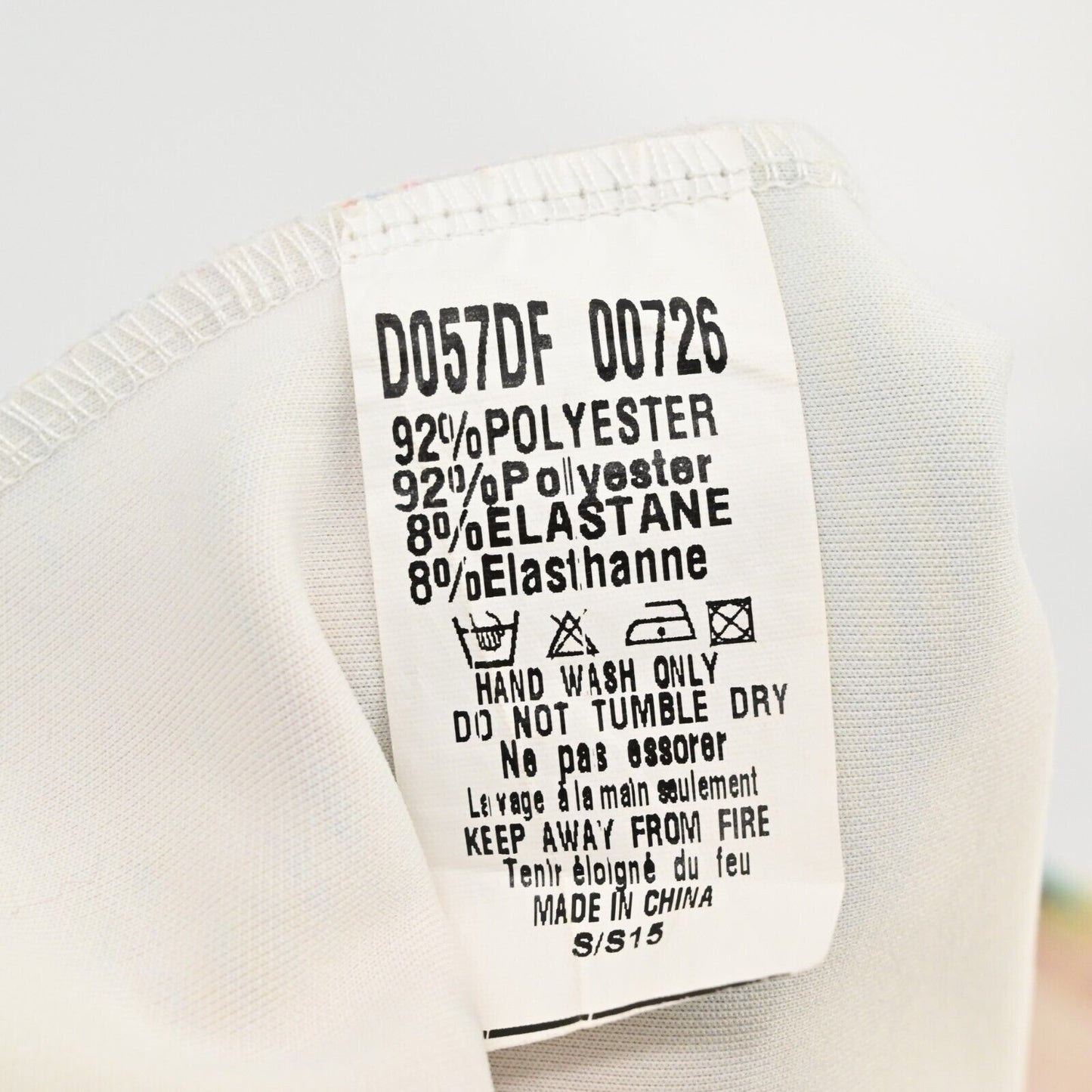 AX PARIS Dress Womens Sz 10 Cami String Pastel Digital Floral Print Midi Bodycon