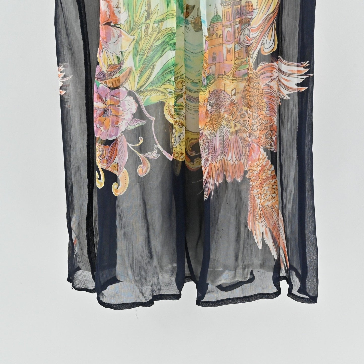 Anthropologie Varese Silk Dress Size 2 Floral Lined Sleeveless Moulinette Soeurs