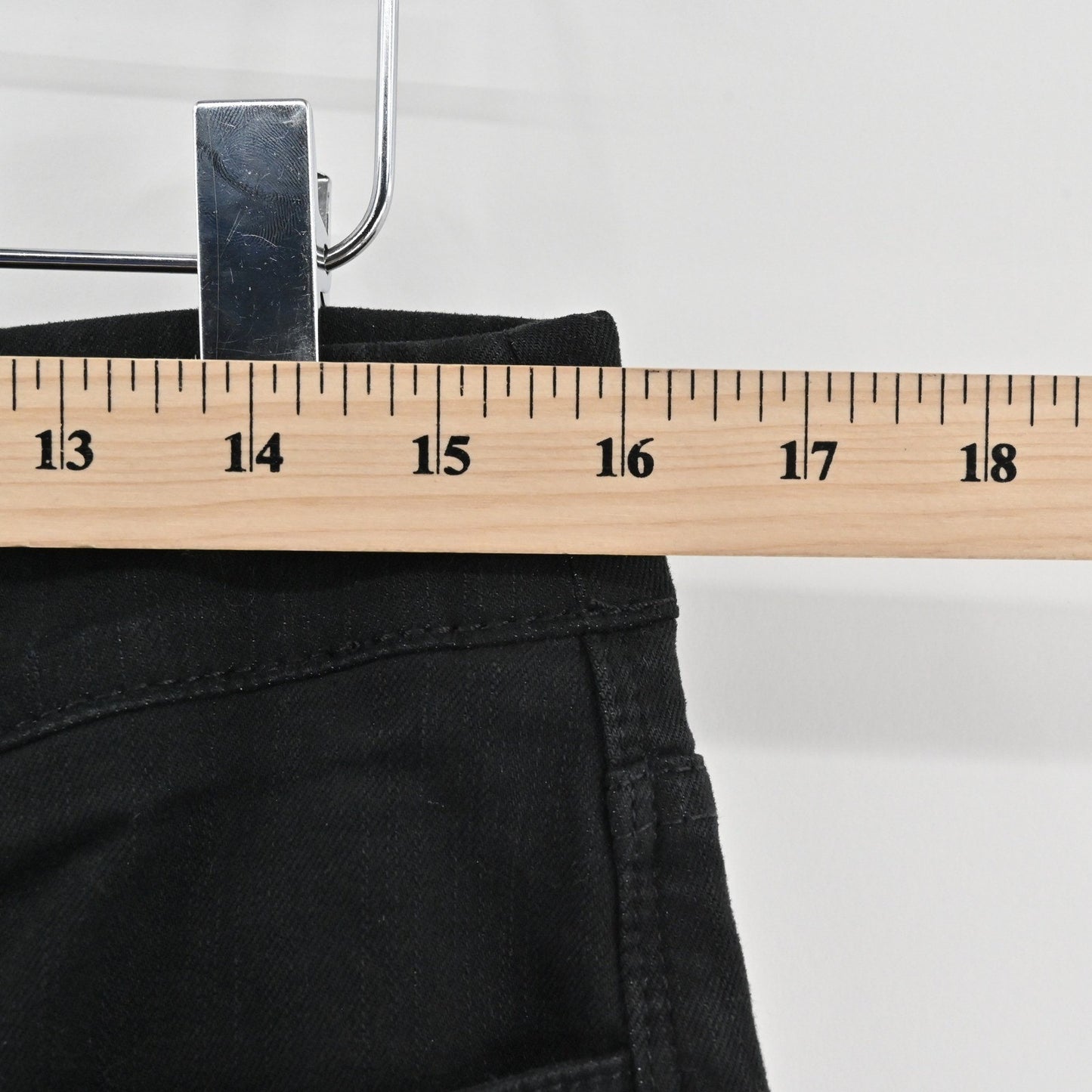 Soft Surroundings Womens Pull On Crop Pants Size M Black Stretch Casual