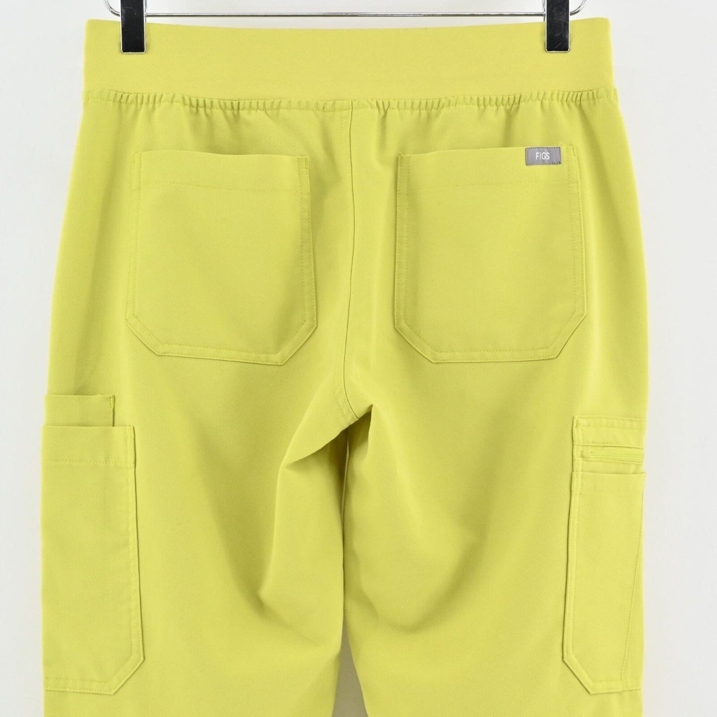 FIGS Womens Yola Limeade Scrubs Pants Size SP Yoga Pocket Technical Collection