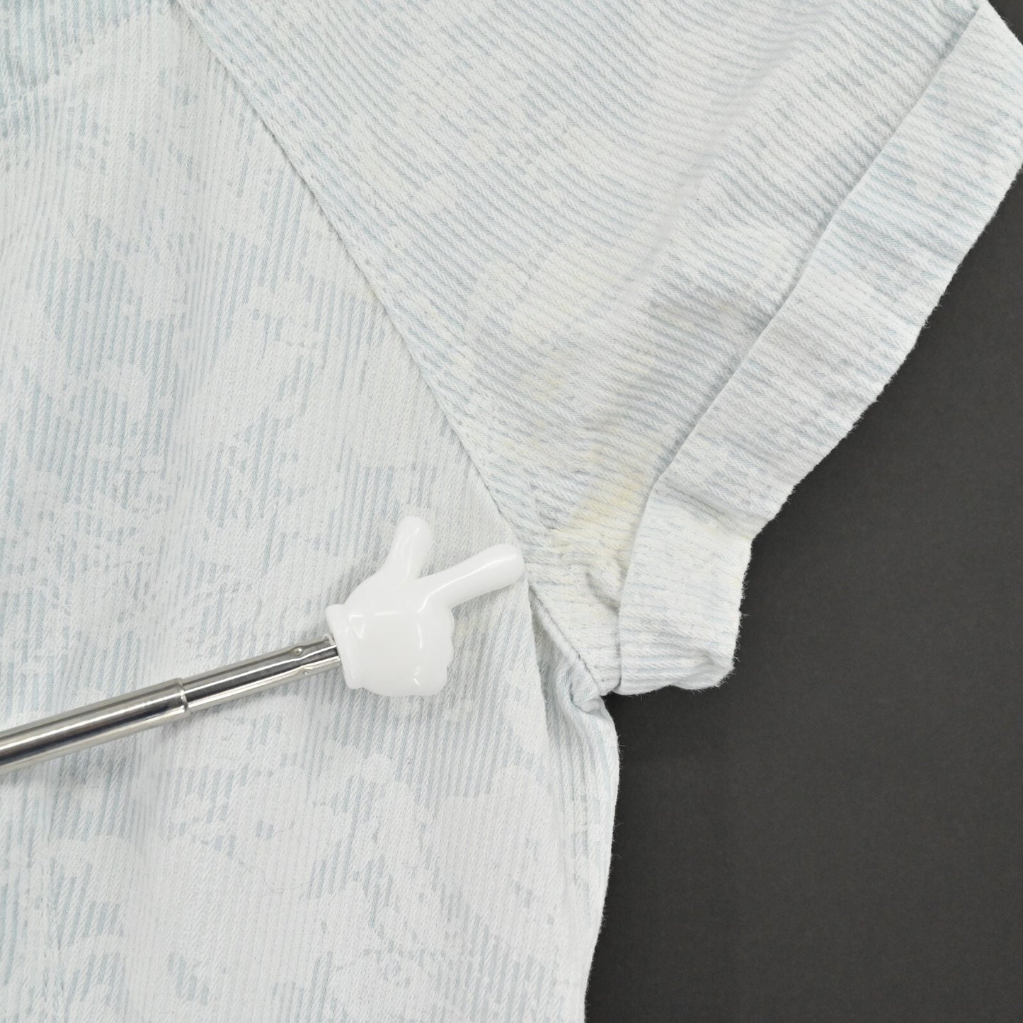 REISS Womens Hickory Stripe Floral Dress Sz 8 Drop Waist Coastal Cowgirl Western