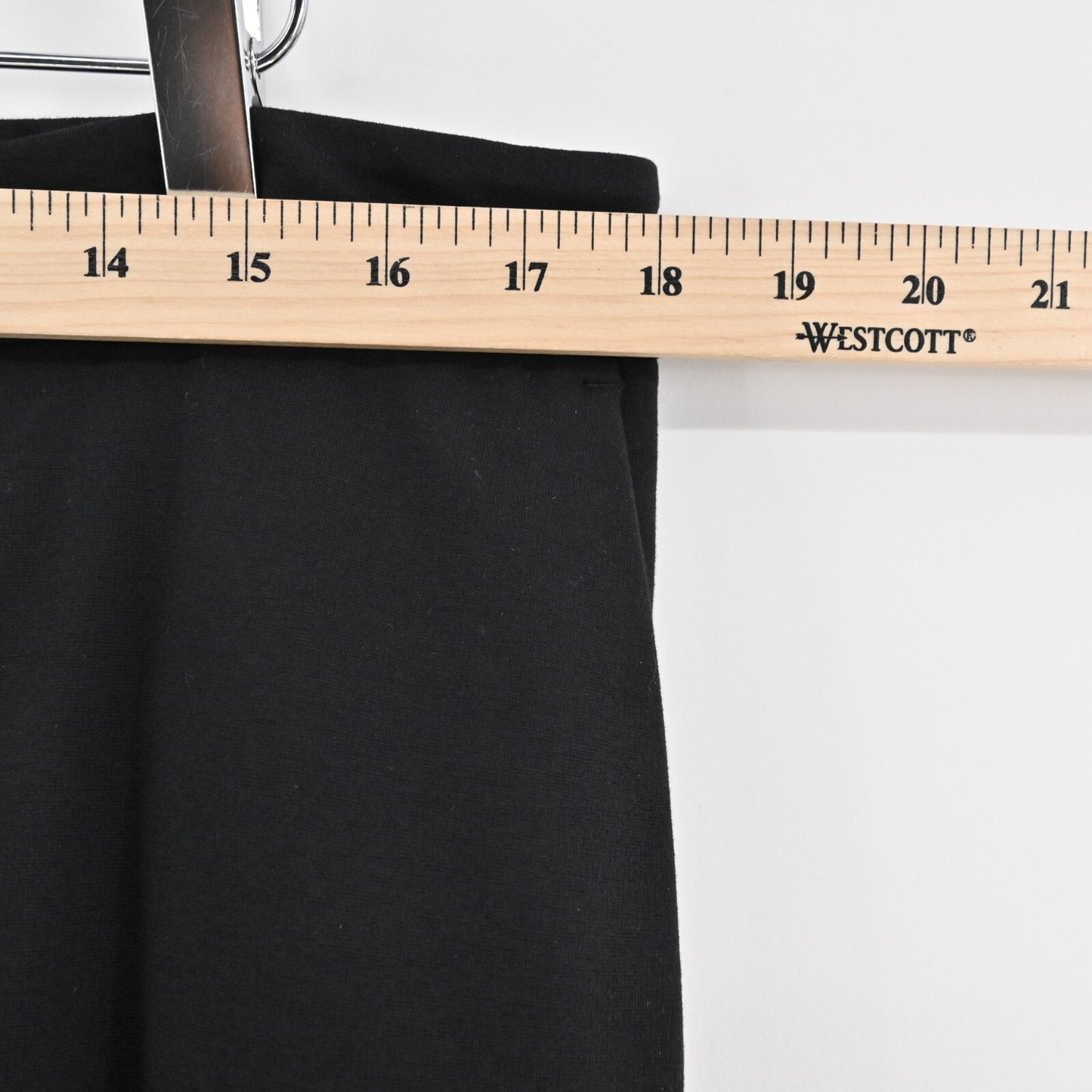 EILEEN FISHER Womens Pants Size L Classic Black Straight Leg Trousers Corpcore