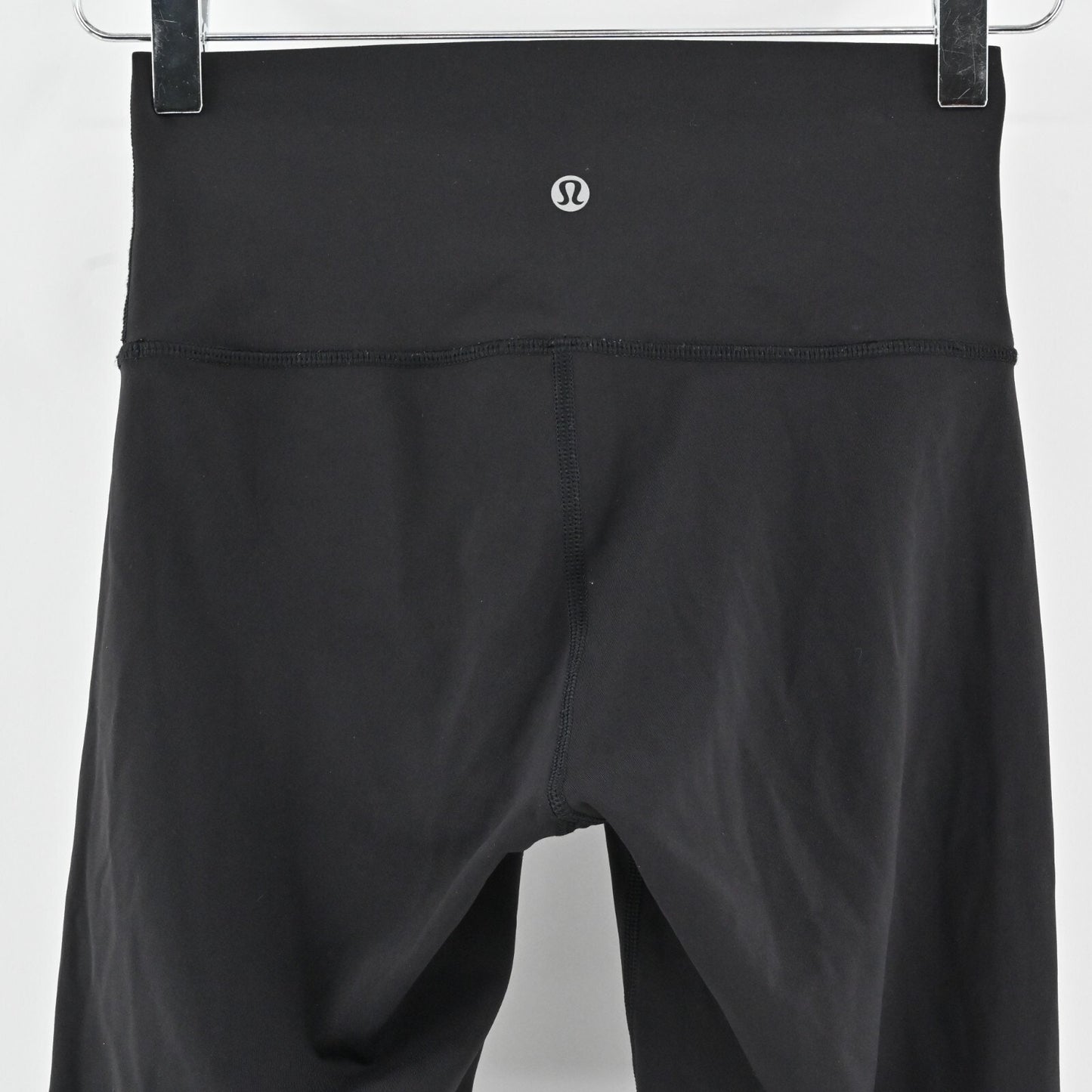 LULULEMON Womens Wunder Under Leggings Size 4 Black Crop Hi Rise Luxtreme Pants