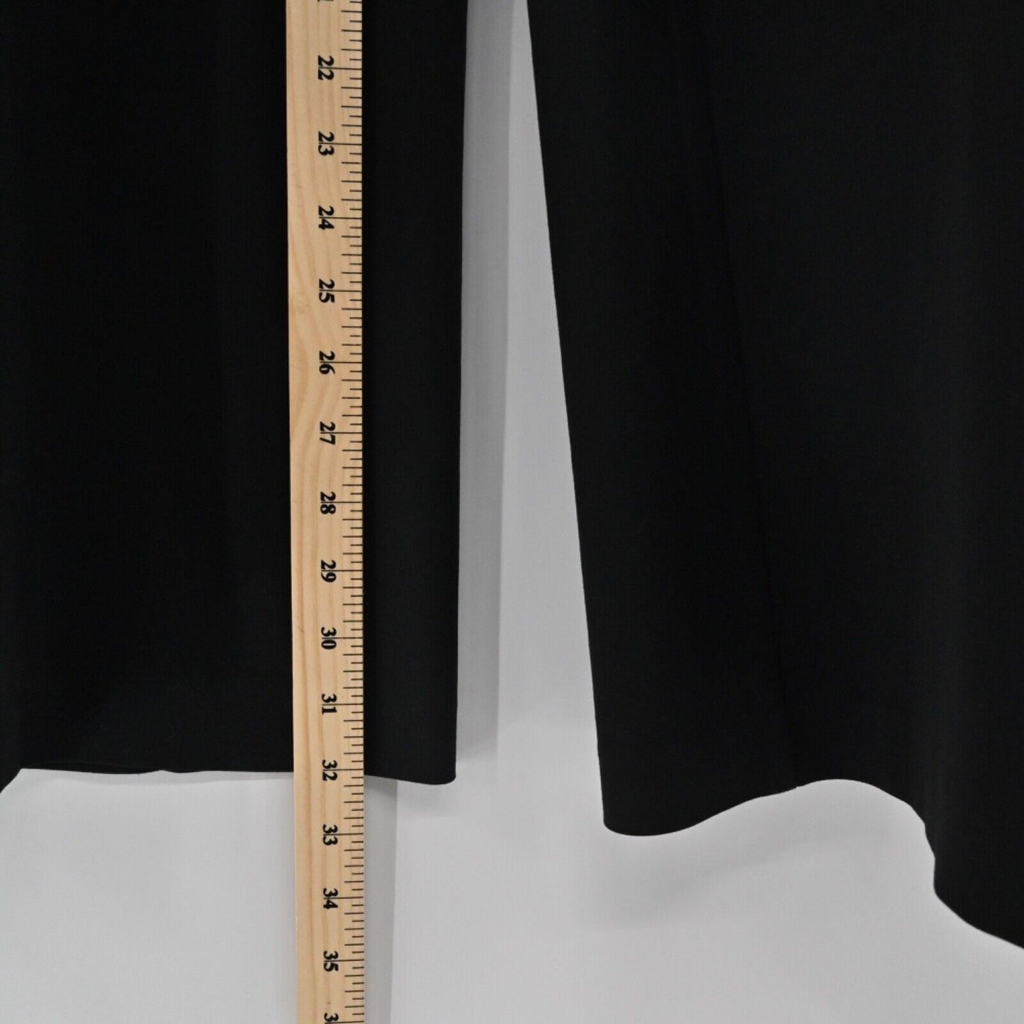 Vtg CACHE Pants Womens Size 6 Black Gold Chain Waist Mid Rise Wide Leg USA 00s