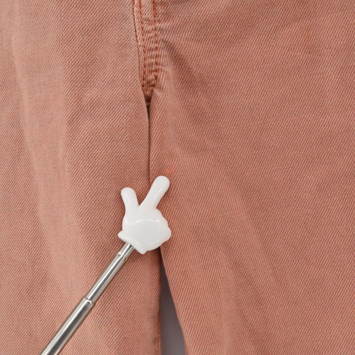 AMERICAN EAGLE Jeans Womens Sz 6 Blush Pink High Rise Wide Leg Crop Raw Hem Boho