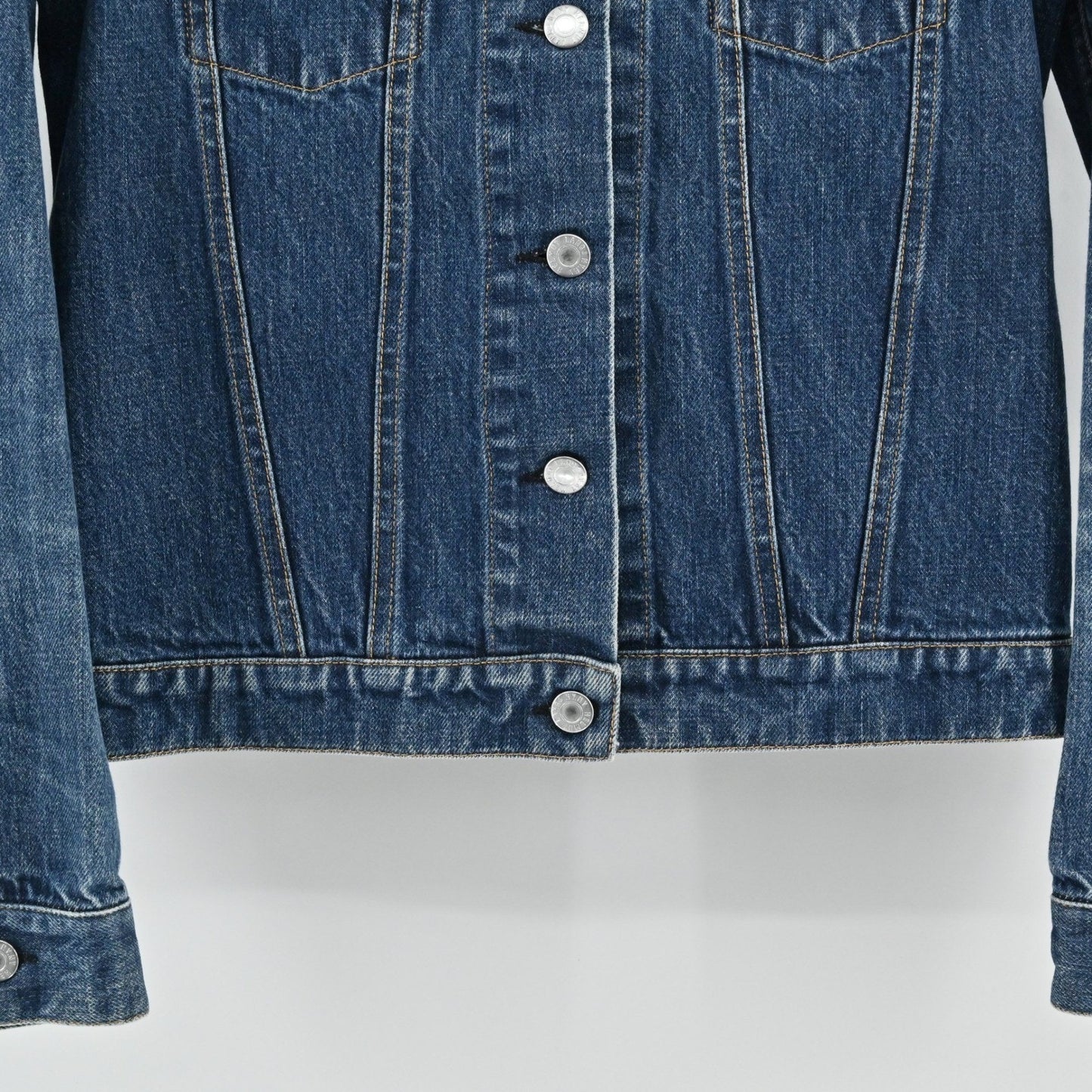 Heltmut Lang Womens Denim Jacket Size IT 38 Trucker Made in Italy Western Cotton