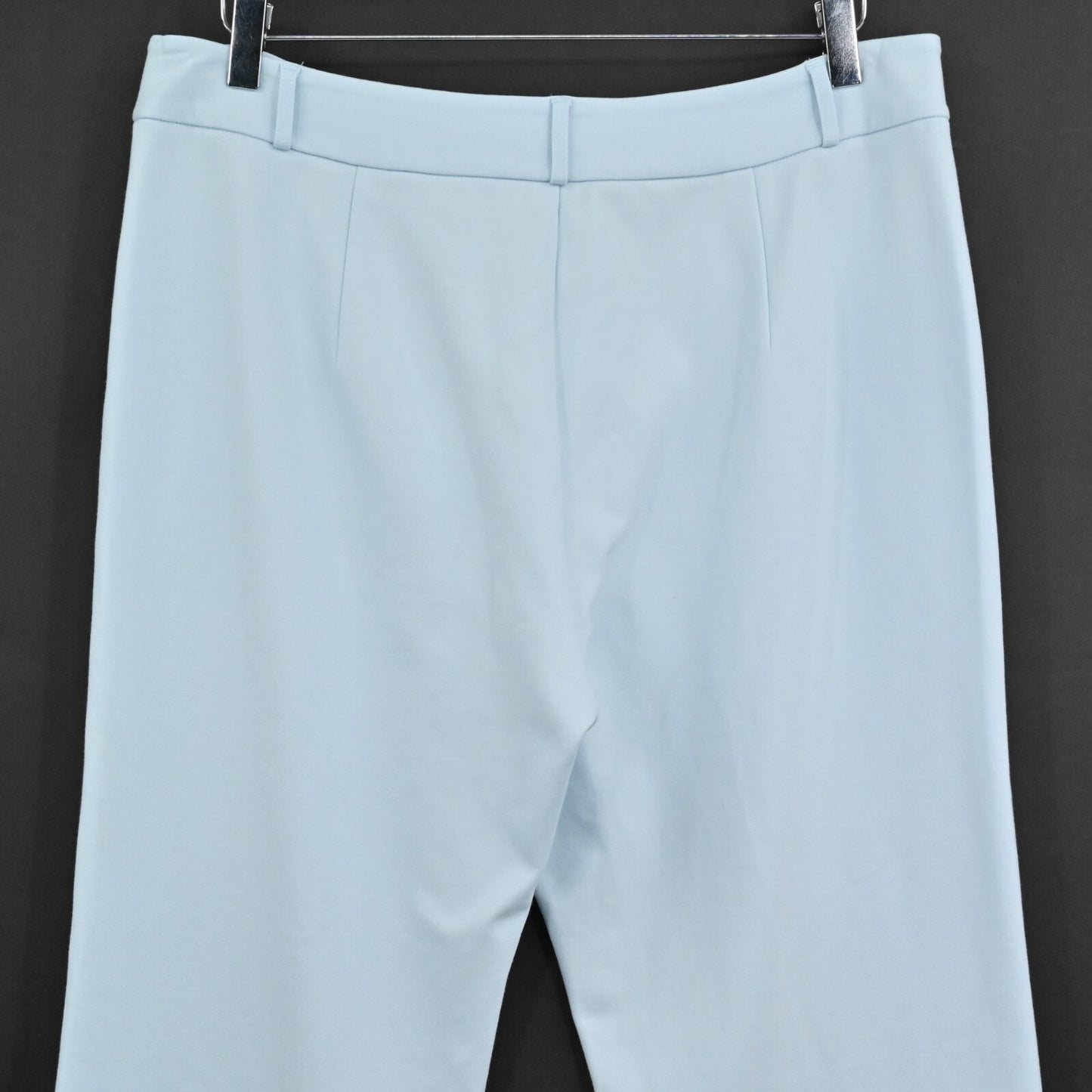 J MCLAUGHLIN Womens Pants Size 12 Light Blue Slit Hem Stretch Crop High Rise