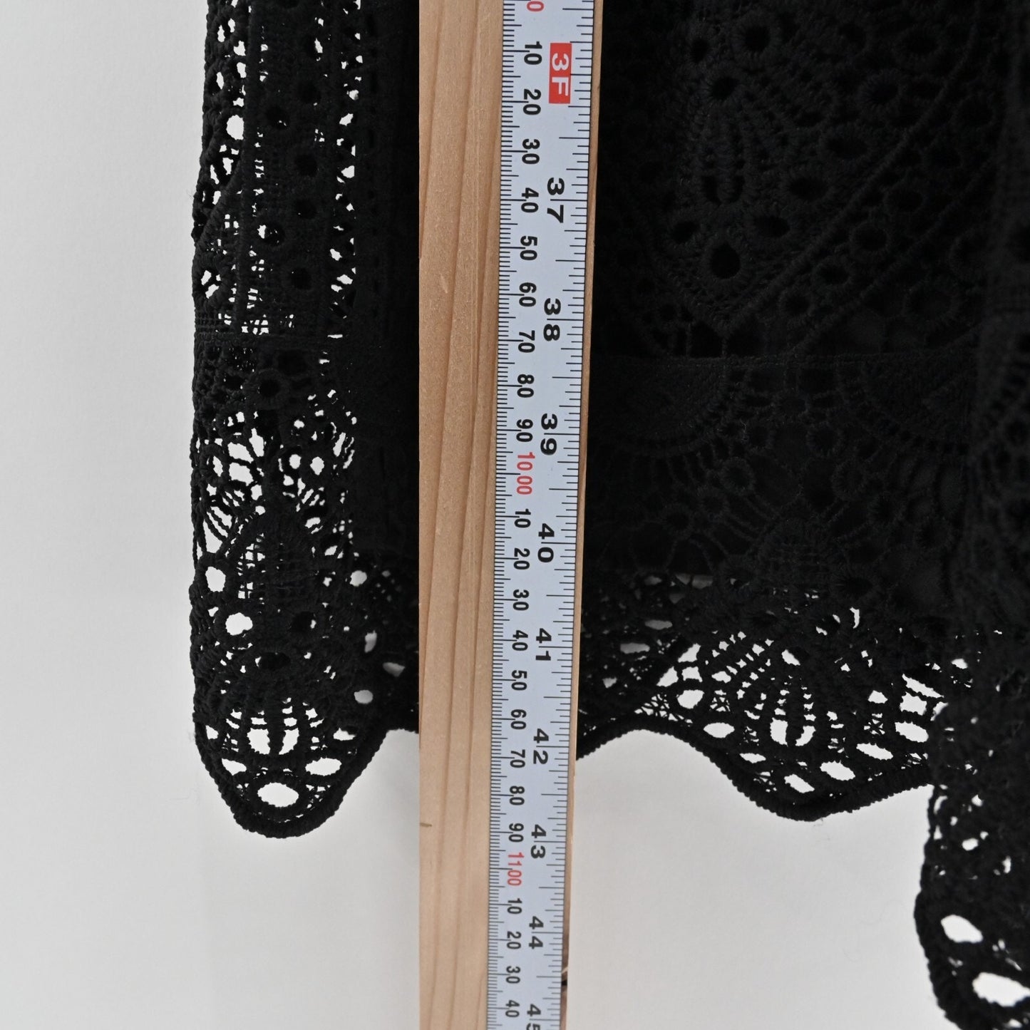 WHBM Dress Size 2 Black Embroidered Lace Fit Flare Whimsigoth Victorian Office