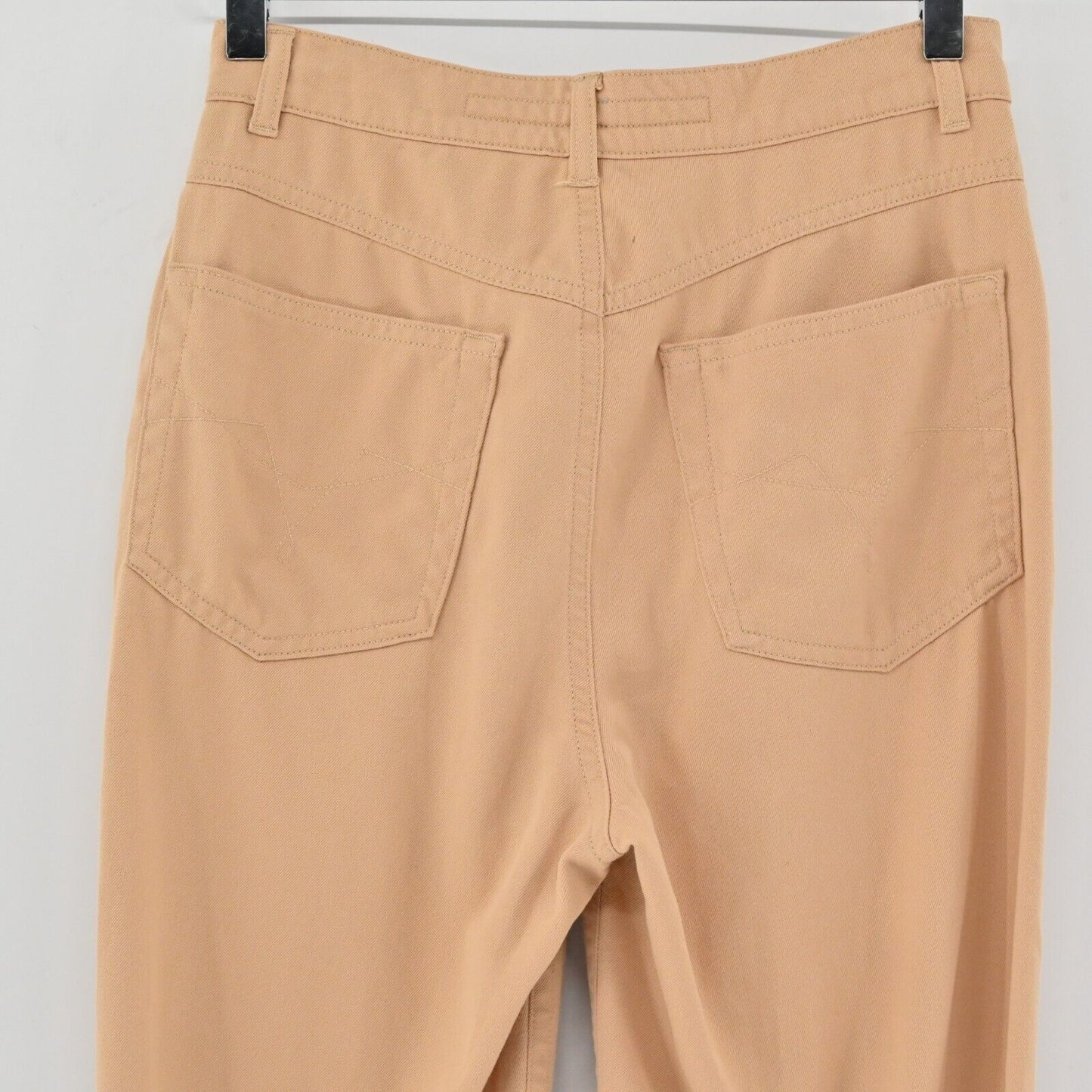 ESCADA Jeans Womens Sz 34 Sport High Waisted Skinny Stretch Jeggings Beige Denim