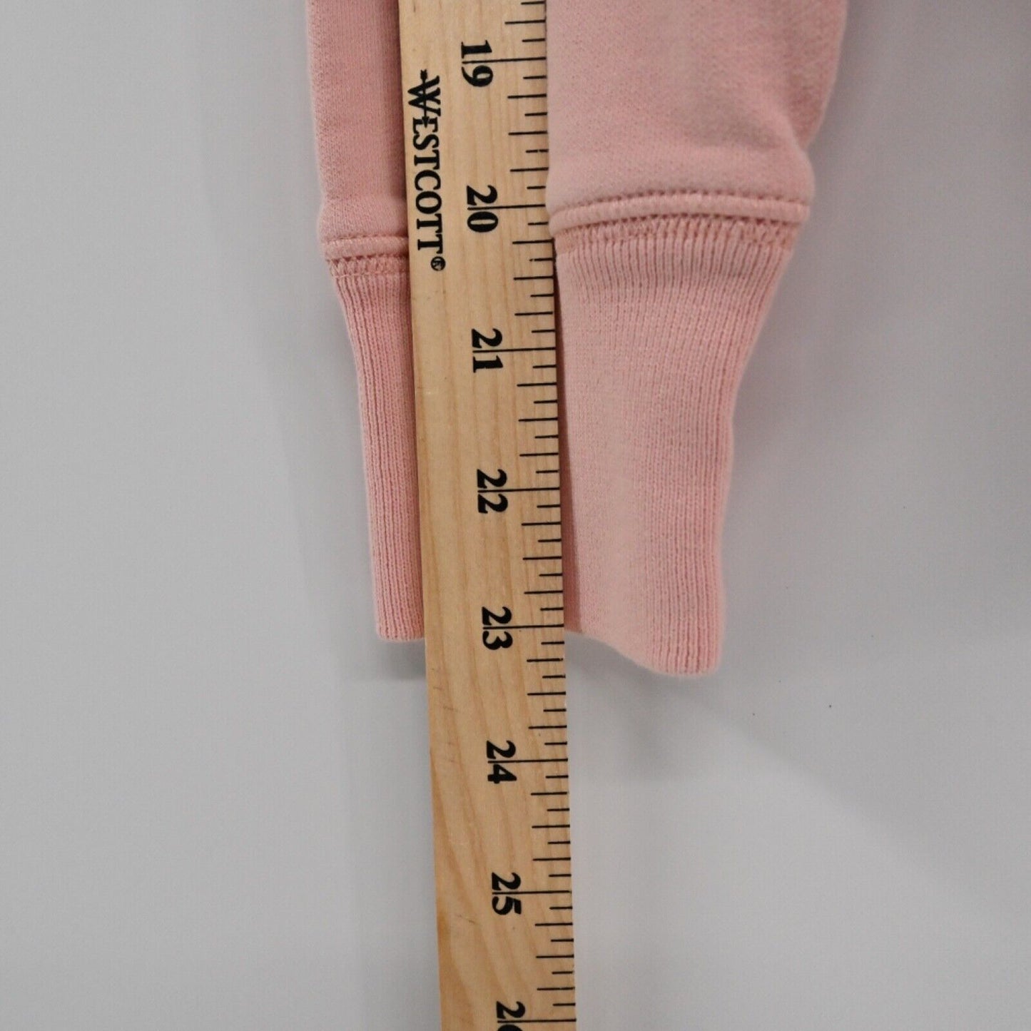 FRYE Hoodie Womens Sz M Pink Distressed Circle Logo Graphic 100% Cotton Western