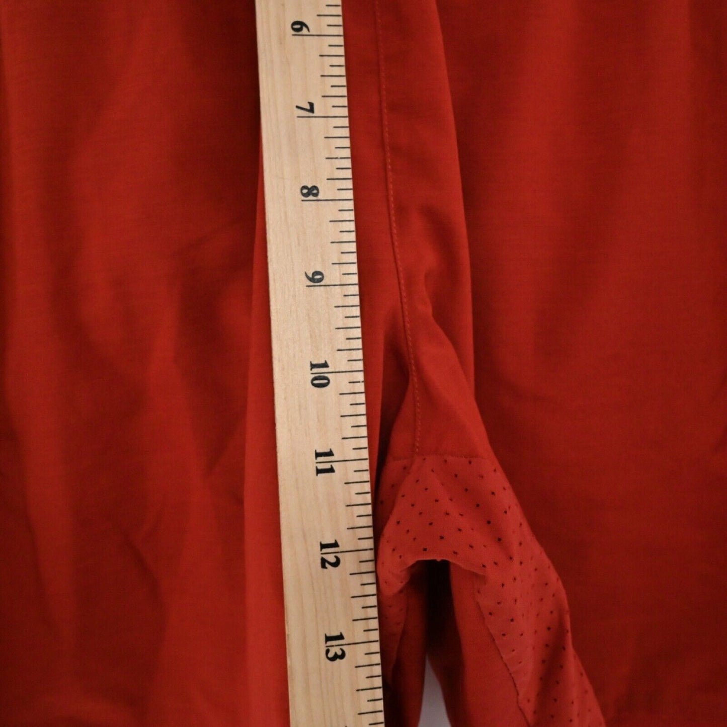 NIKE Shorts Mens Size M Red 7 Inch Dri Fit Flex Stride Elastic Waist Pockets Run
