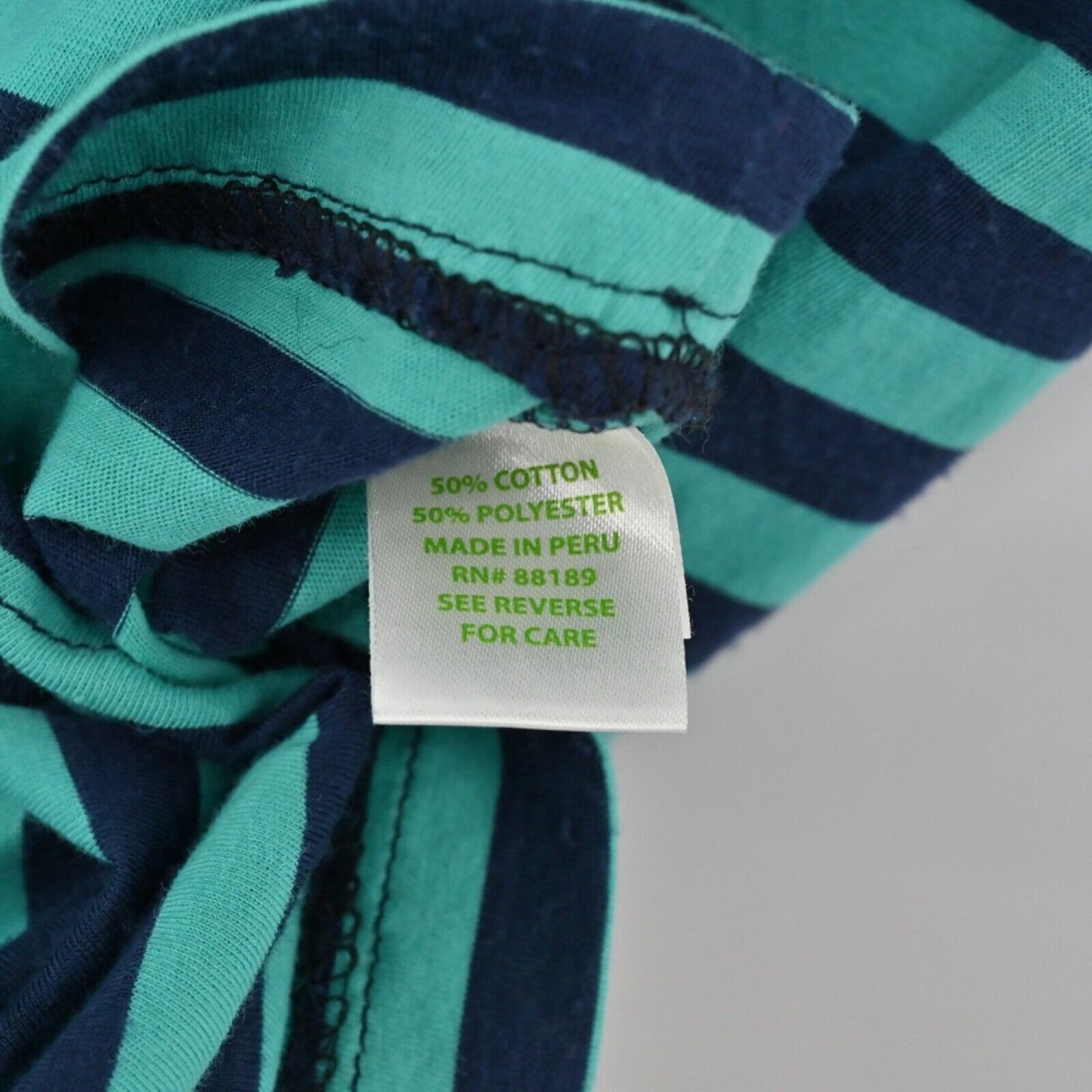 LILLY PULITZER Dress Womens Sz XS Blue Stripe Cassie Boat Neck 3/4 Sleeve Cotton