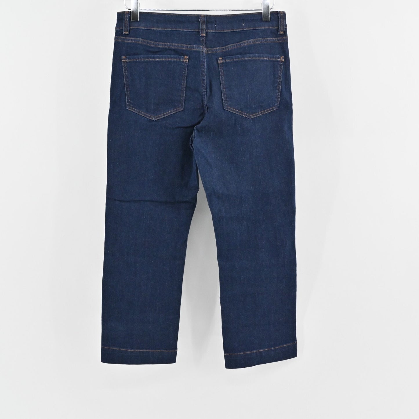Anthropologie Jeans Womens Size 28 Pilcro Crop Denim Center Seam Boho Festival