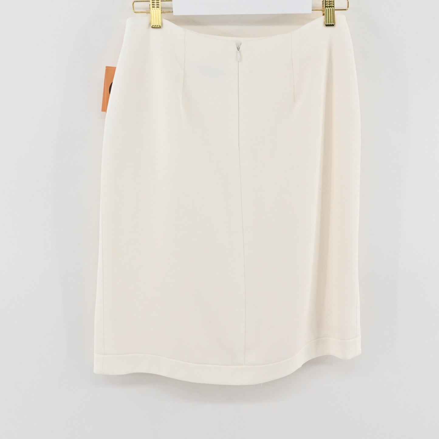 Vtg Fendi Cream Skirt Size 42