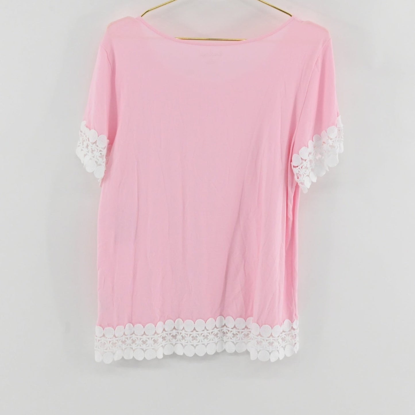 Lilly Pulitzer Pink/White Top SIZE XL