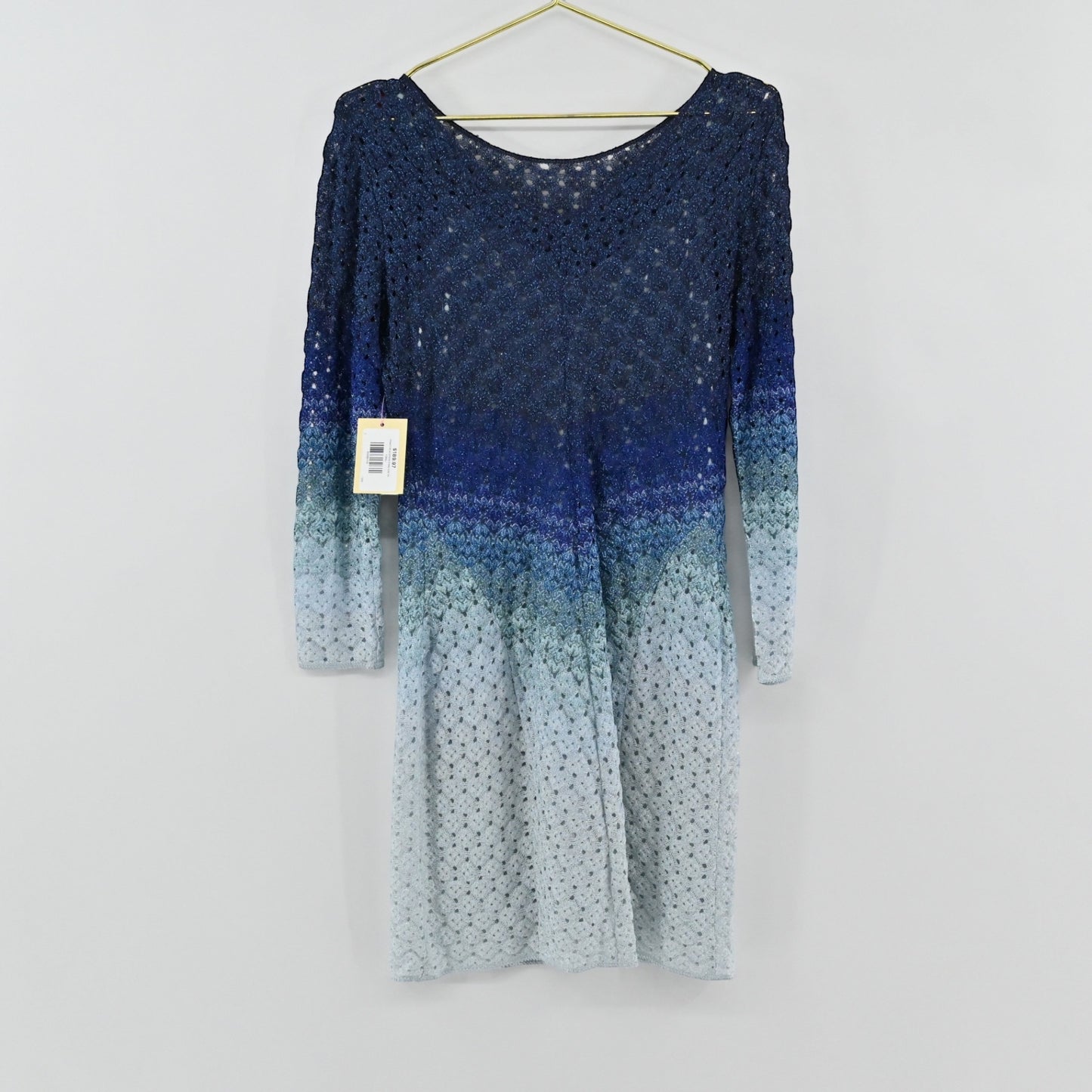 Missoni Blue Ombre Dress Size 44