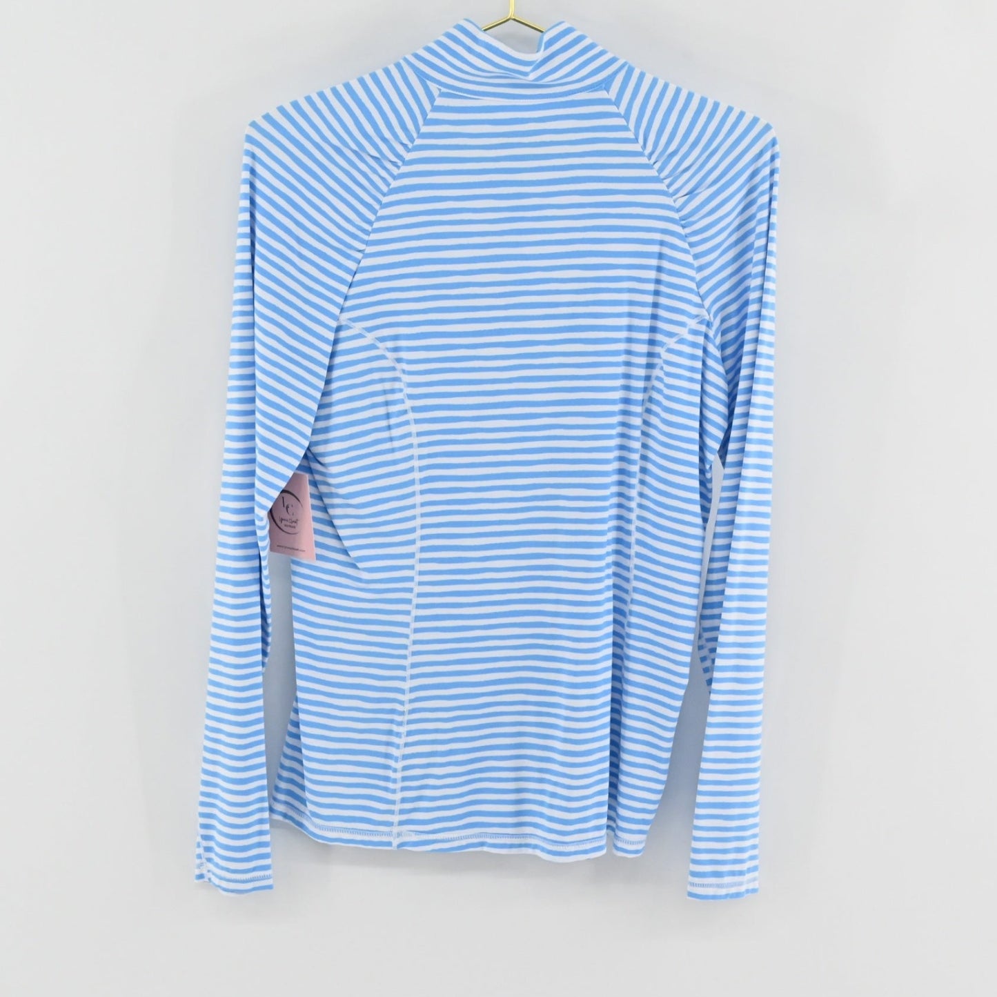 Lilly Pulitzer Blue/White Stripe Top Size L