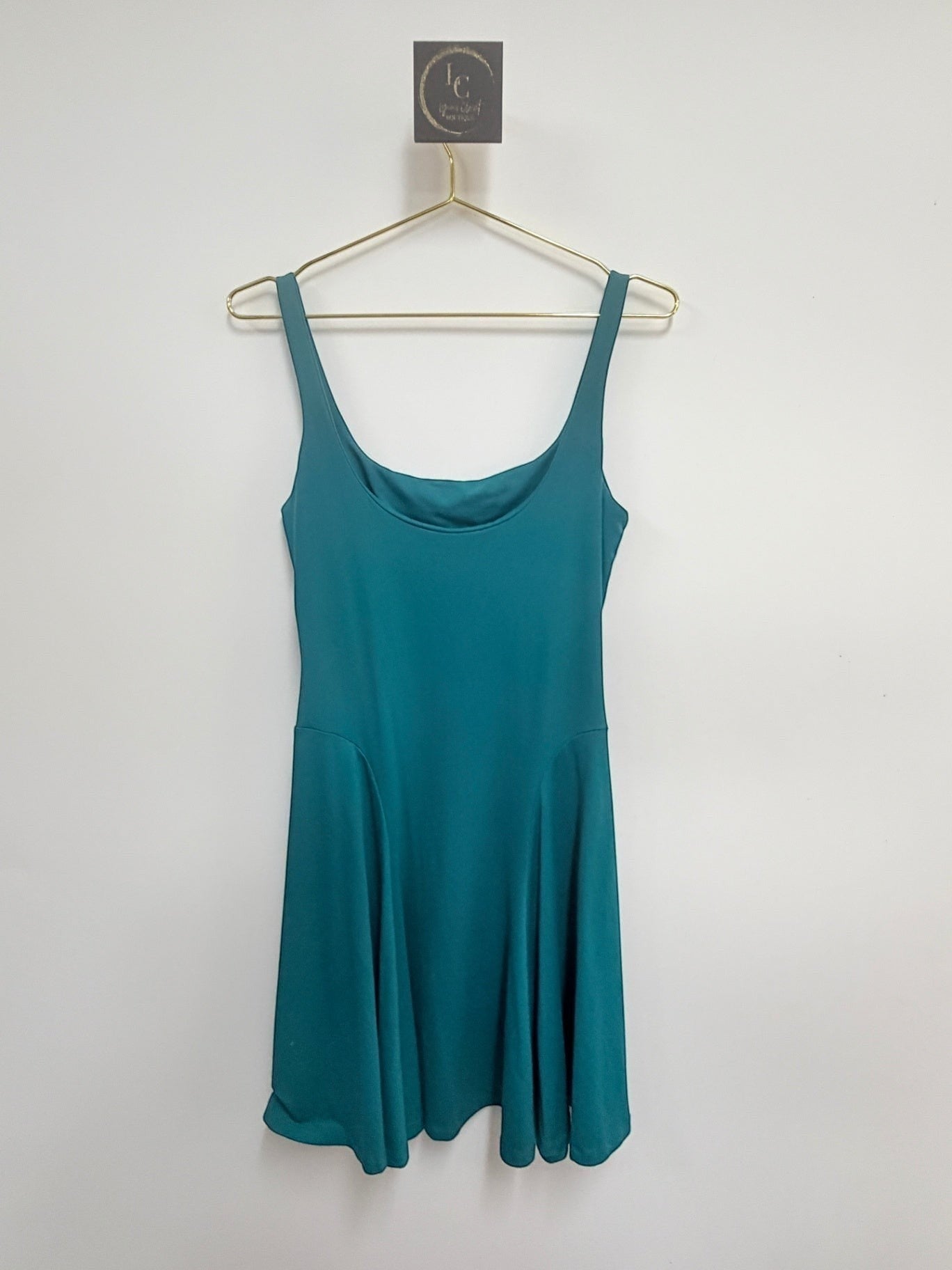 Susana Monaco Teal Mini Dress Size M