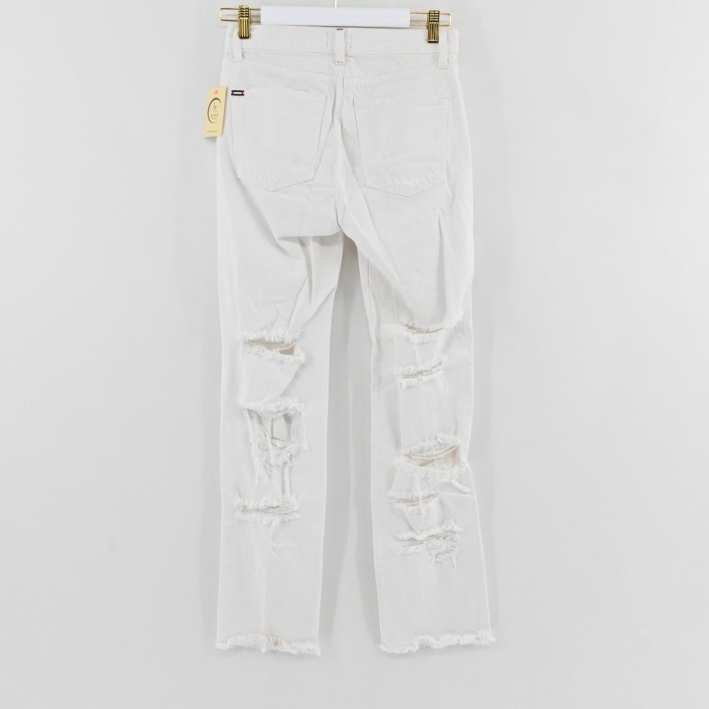 Alice + Olivia Genevieve White Jeans Size 25