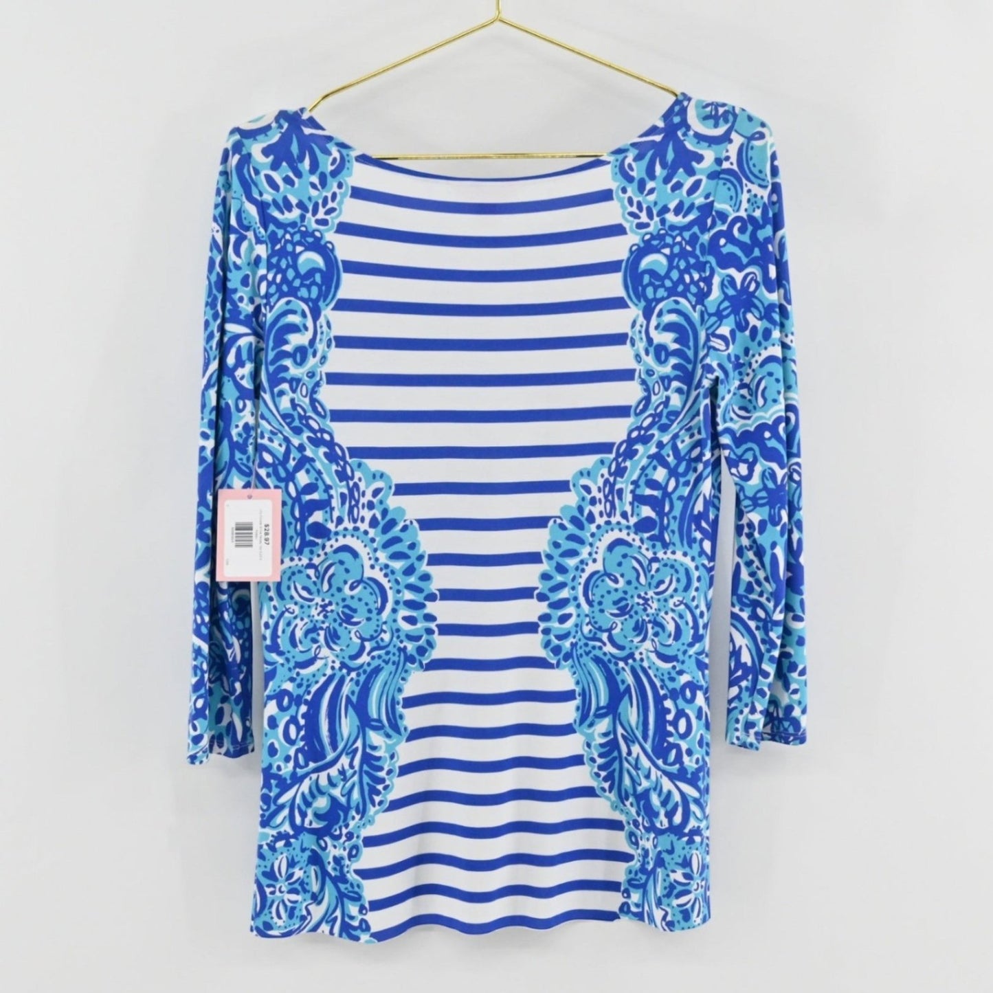 Lilly Pulitzer Stripe Paisley Top SIZE S