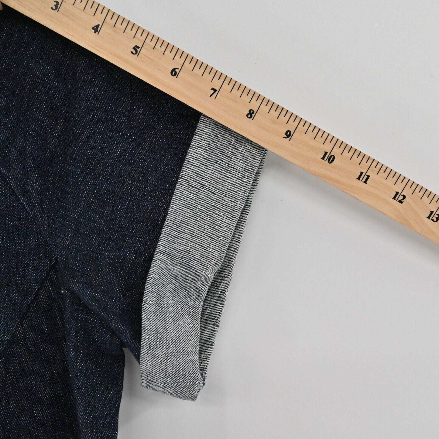 EMERSON FRY Dress Womens Size L Blue Jean Drawstring Waist Denim Tuckernuck