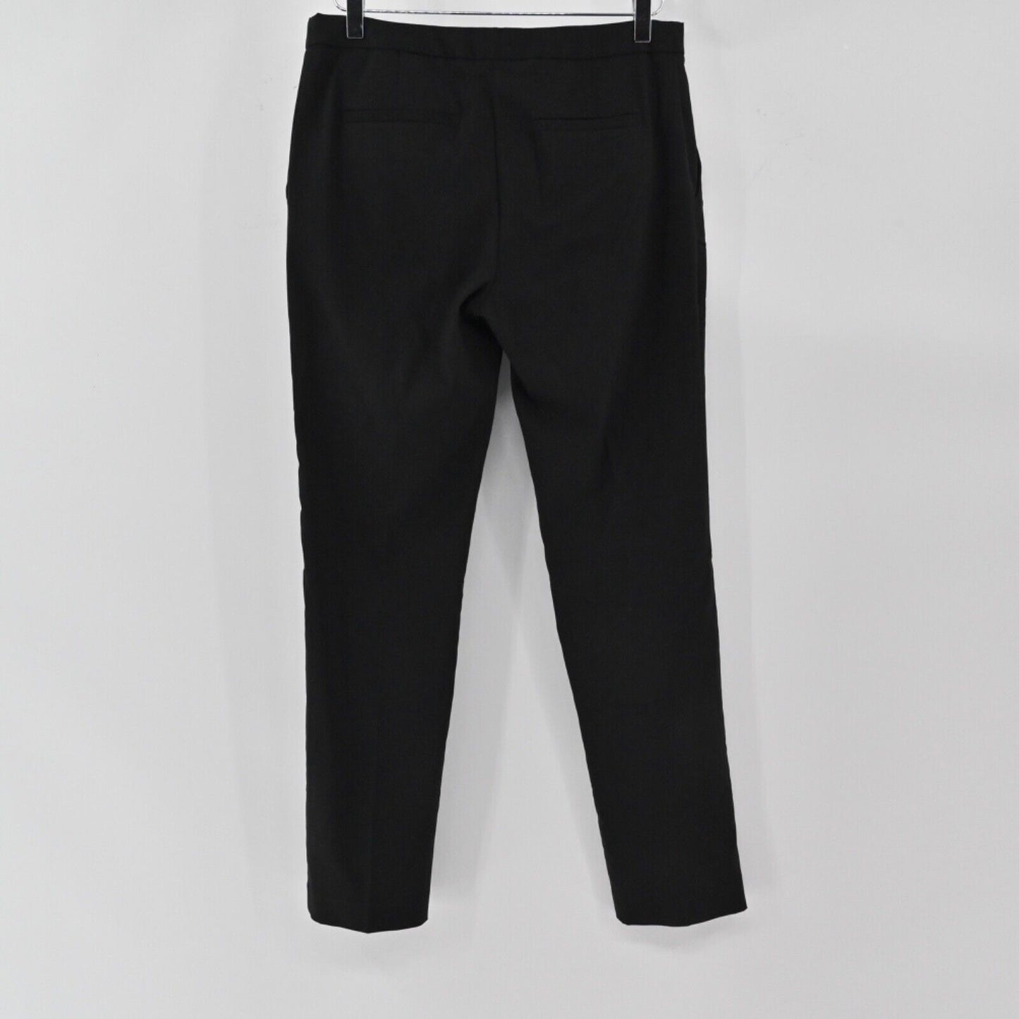 MARIO SERRANI Pants Womens Size 6 Black Slim Tapered Leg Stretch Career Italy