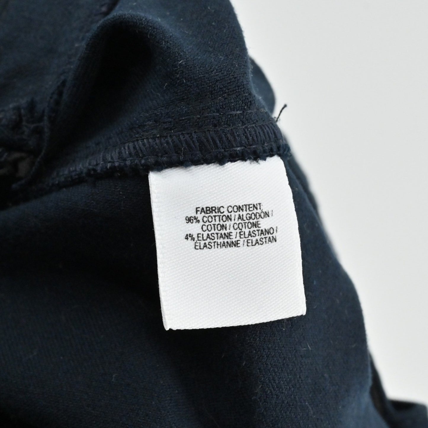 Derek Lam 10 Crosby Womens Robertson Pants Size 8 Sailor Navy Blue Gold Button