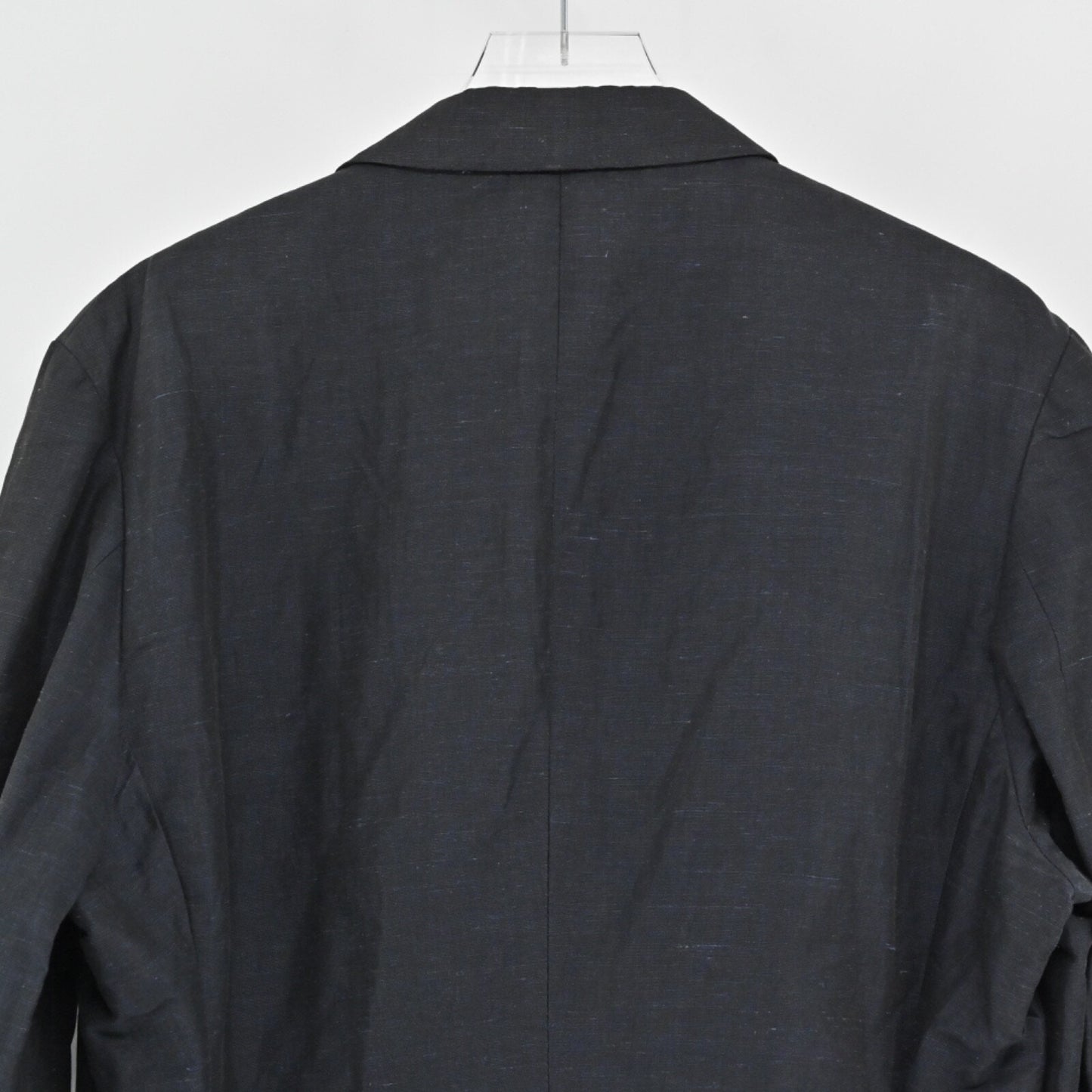 Vtg DOLCE GABBANA Mens Blazer Size 40 Heather Navy Blue Cotton Office Career 00s