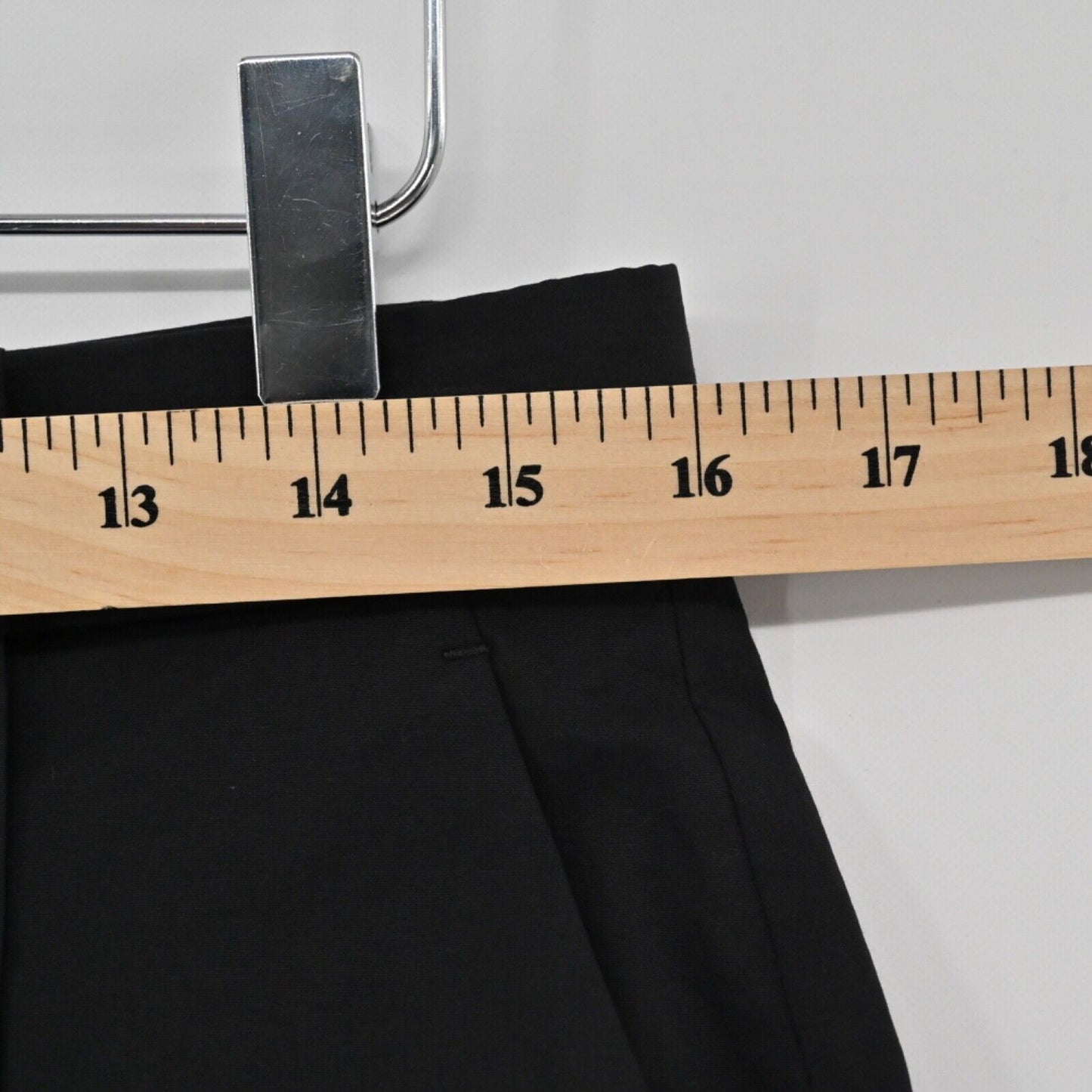 THEORY Skort Womens Sz 8 Black Cotton Blend Stretch High Rise Rileena Mini Wrap
