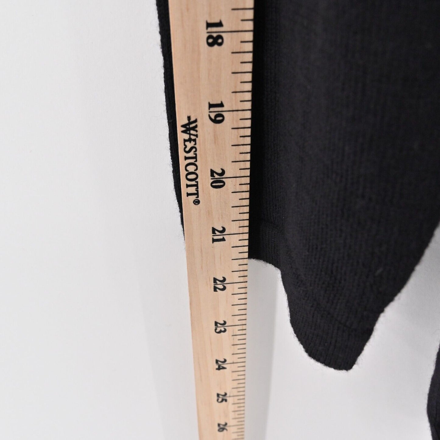 Vtg CAROLE LITTLE Sweater Womens Sz M Floral Beaded Black Wool Knit V Neck Retro