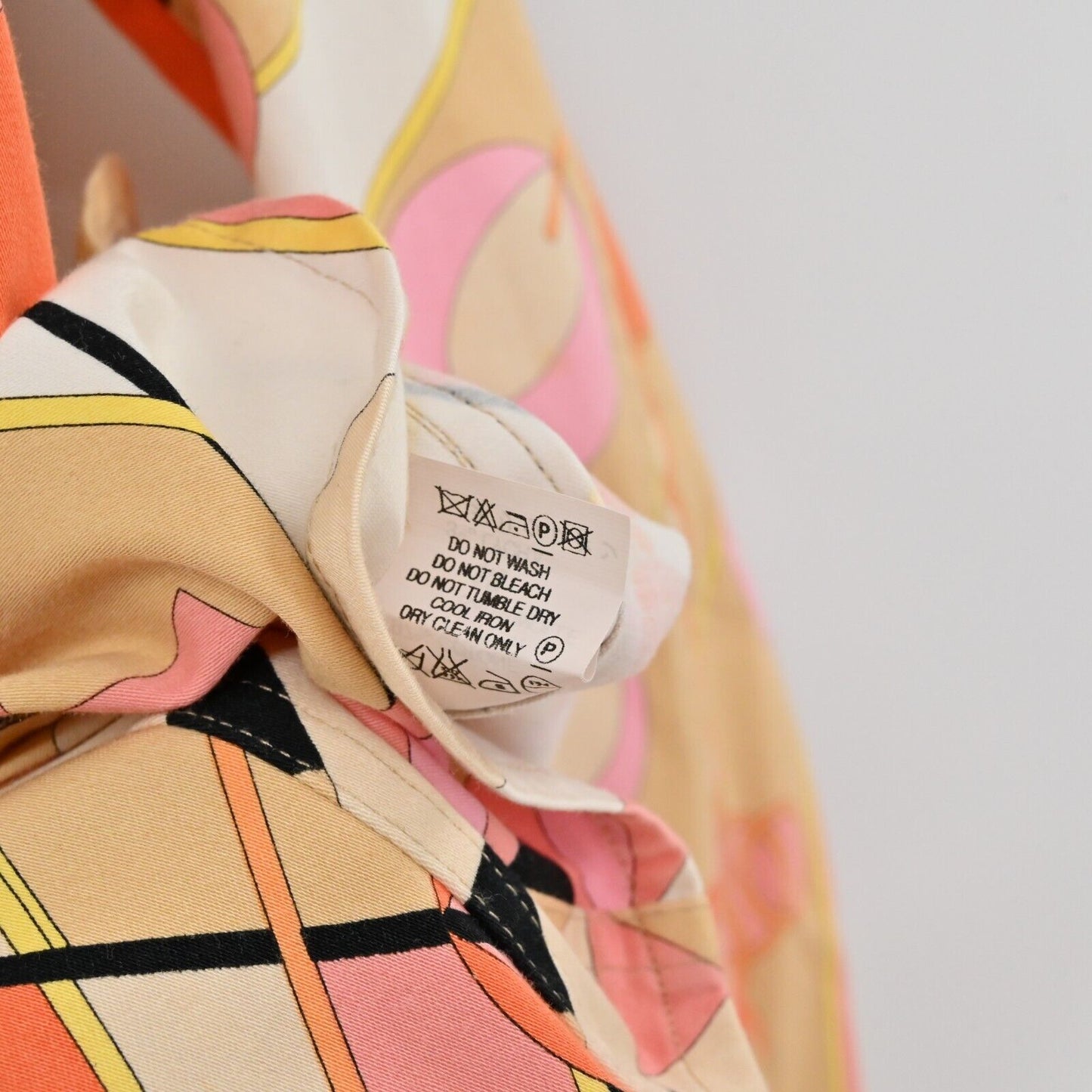 AVERARDO BESSI Jacket Womens Sz 10 Multicolor Abstract Print Button Down Pockets