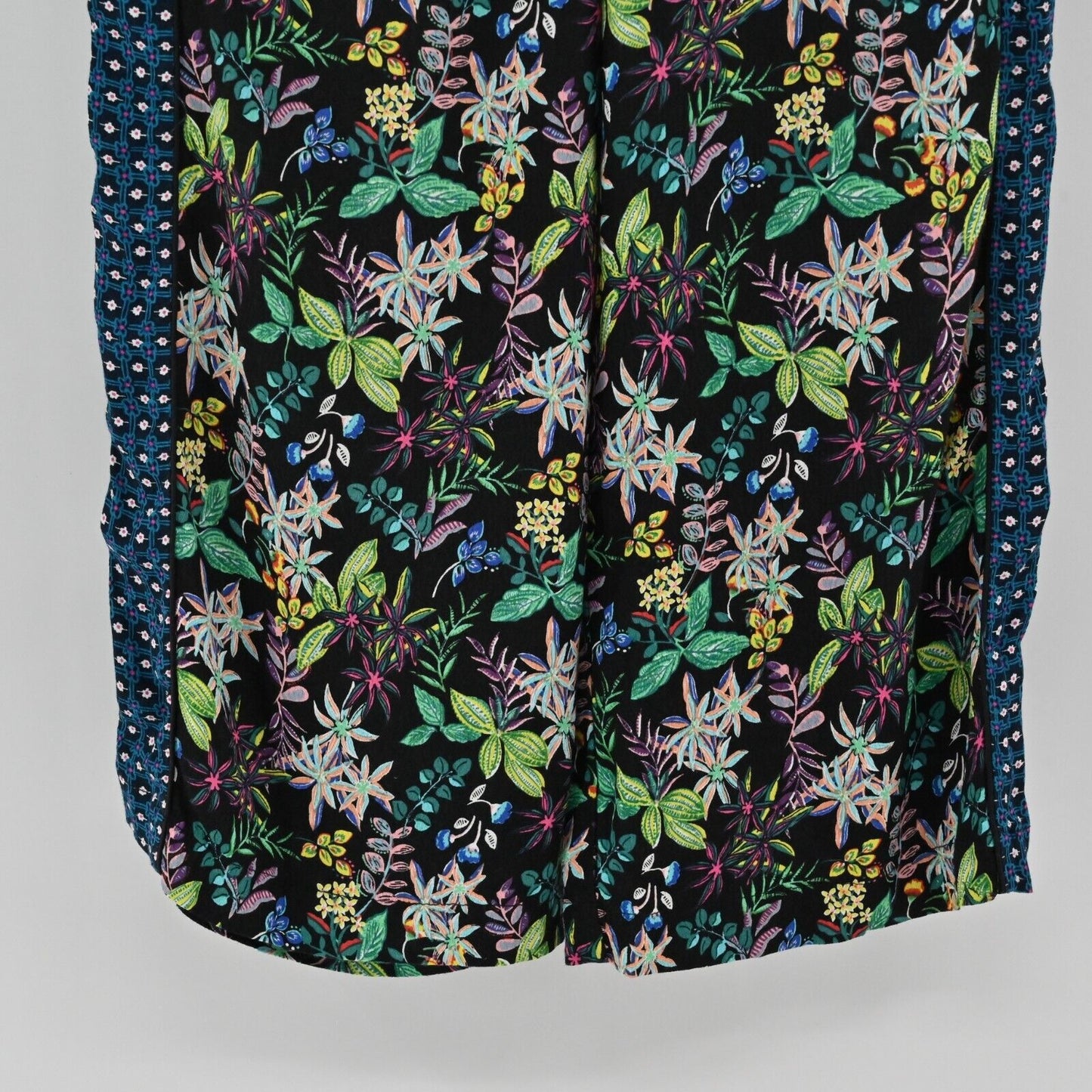 ANTHROPOLOGIE Pants Womens Size XS ETT TWA Rosseau Wide Leg Floral Crop Pull On