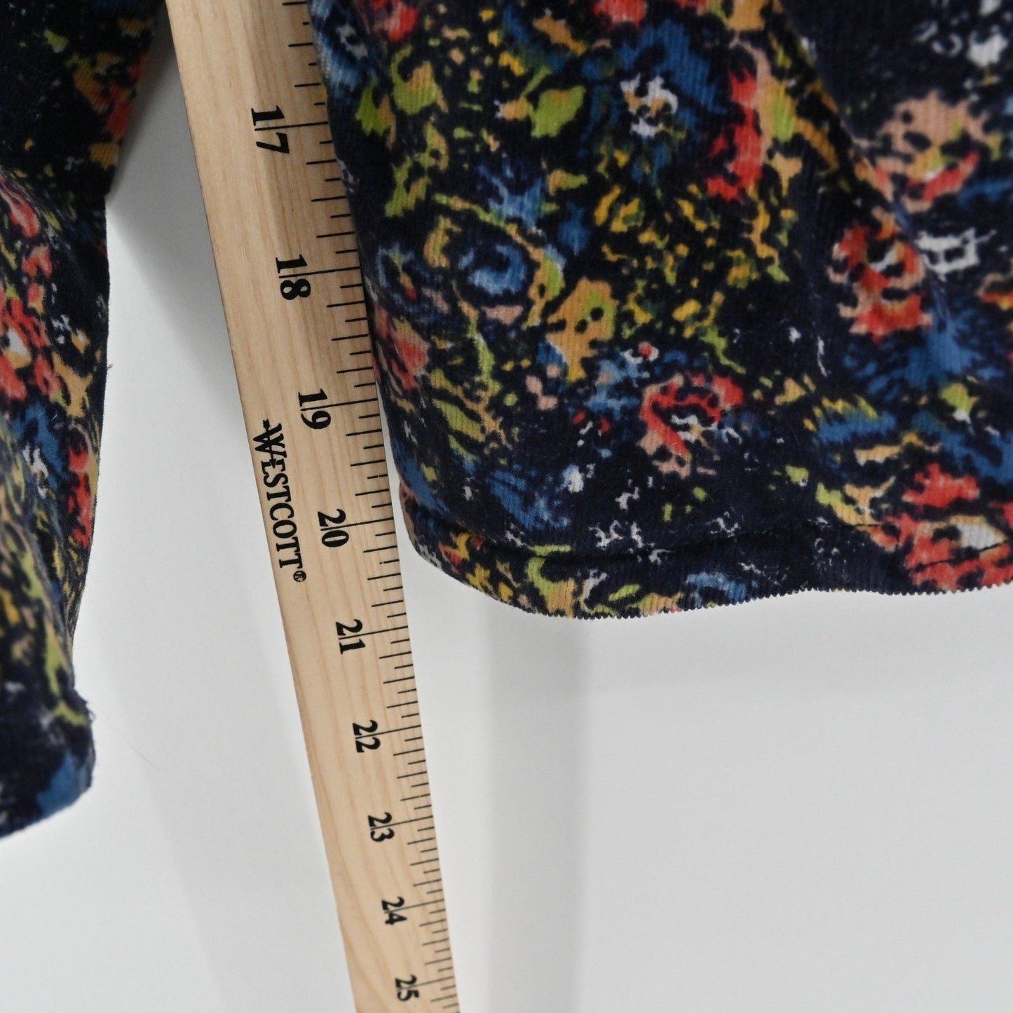 Anthropologie Cartonnier Dusk GARDEN Cord Blazer Size 4 Floral Peplum Jacket