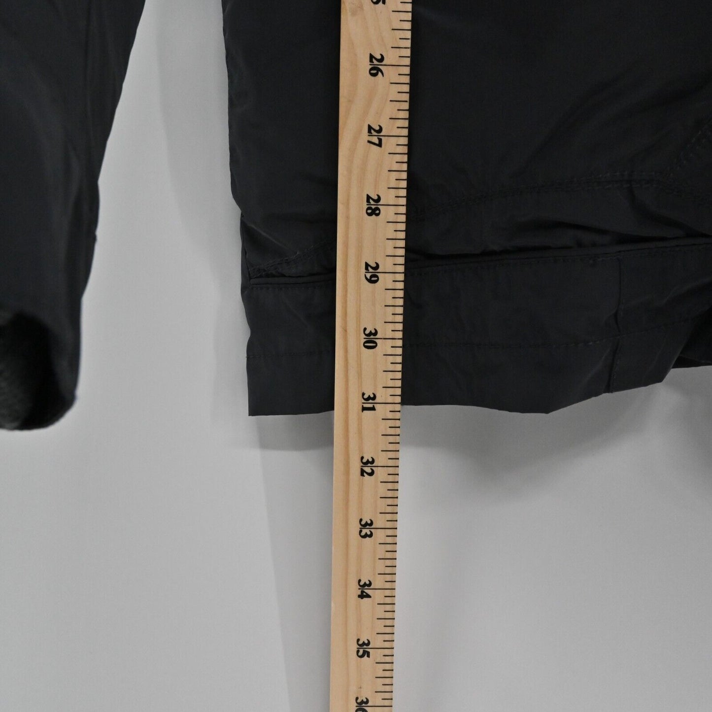 HETREGO Jacket Mens Size 58 Long Sleeve Black Zip Button Double Layer NEW