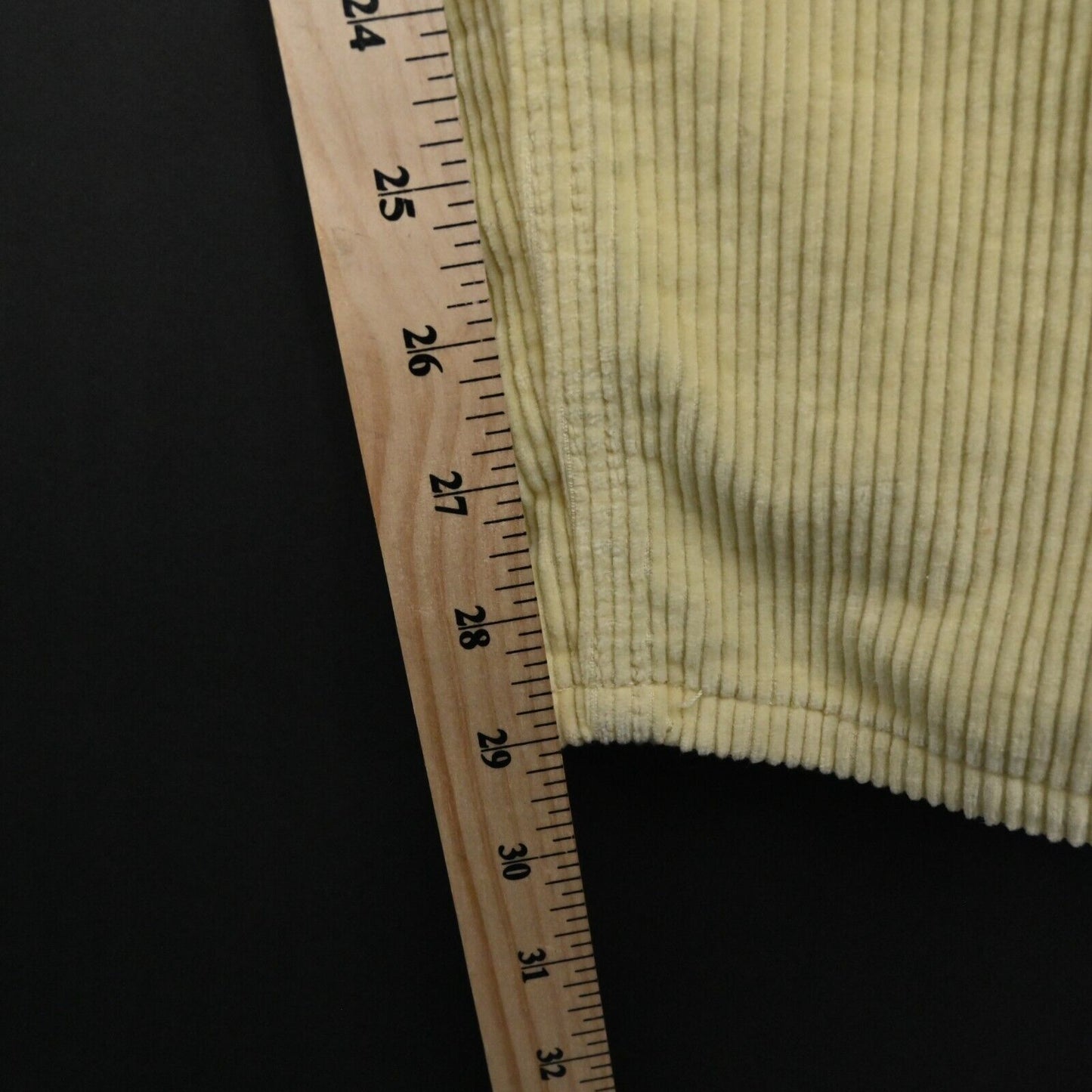 URBAN OUTFITTERS Pants Womens Size 27 BDG Solid Yellow Corduroy Mom High Rise
