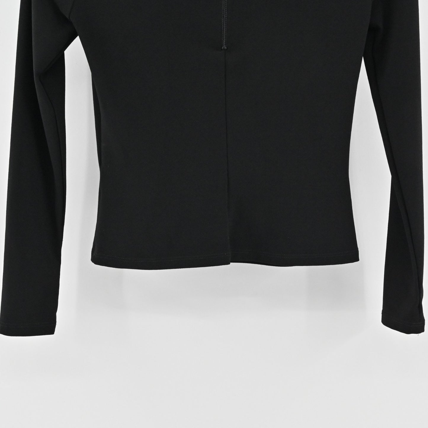 Alice Olivia Womens Haylen Black Top Size XS Long Sleeve Mock Neck Solid Blouse