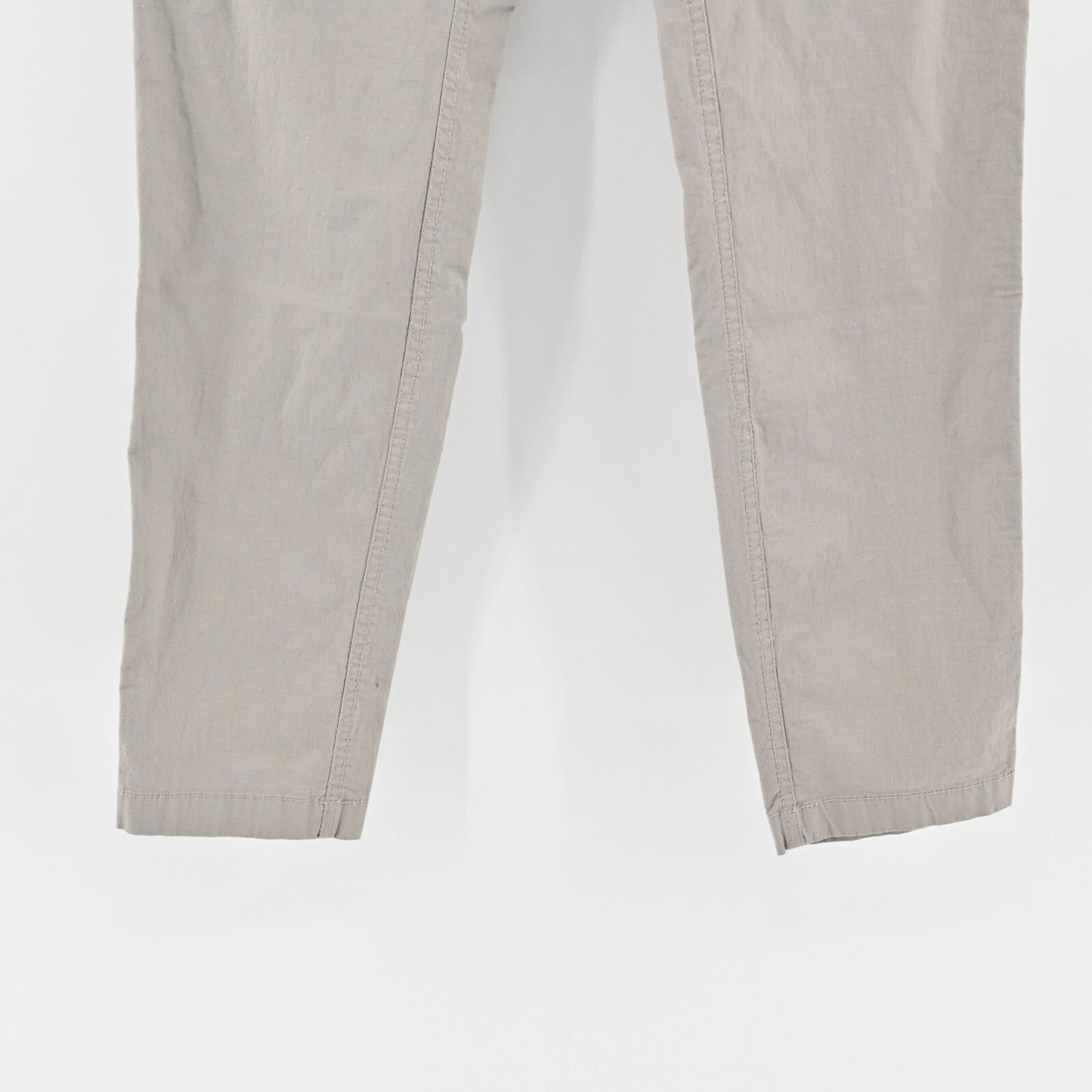 VUORI Mens Ripstop Pants Size S Climber Sesame Drawstring Zip Pocket Slim Fit