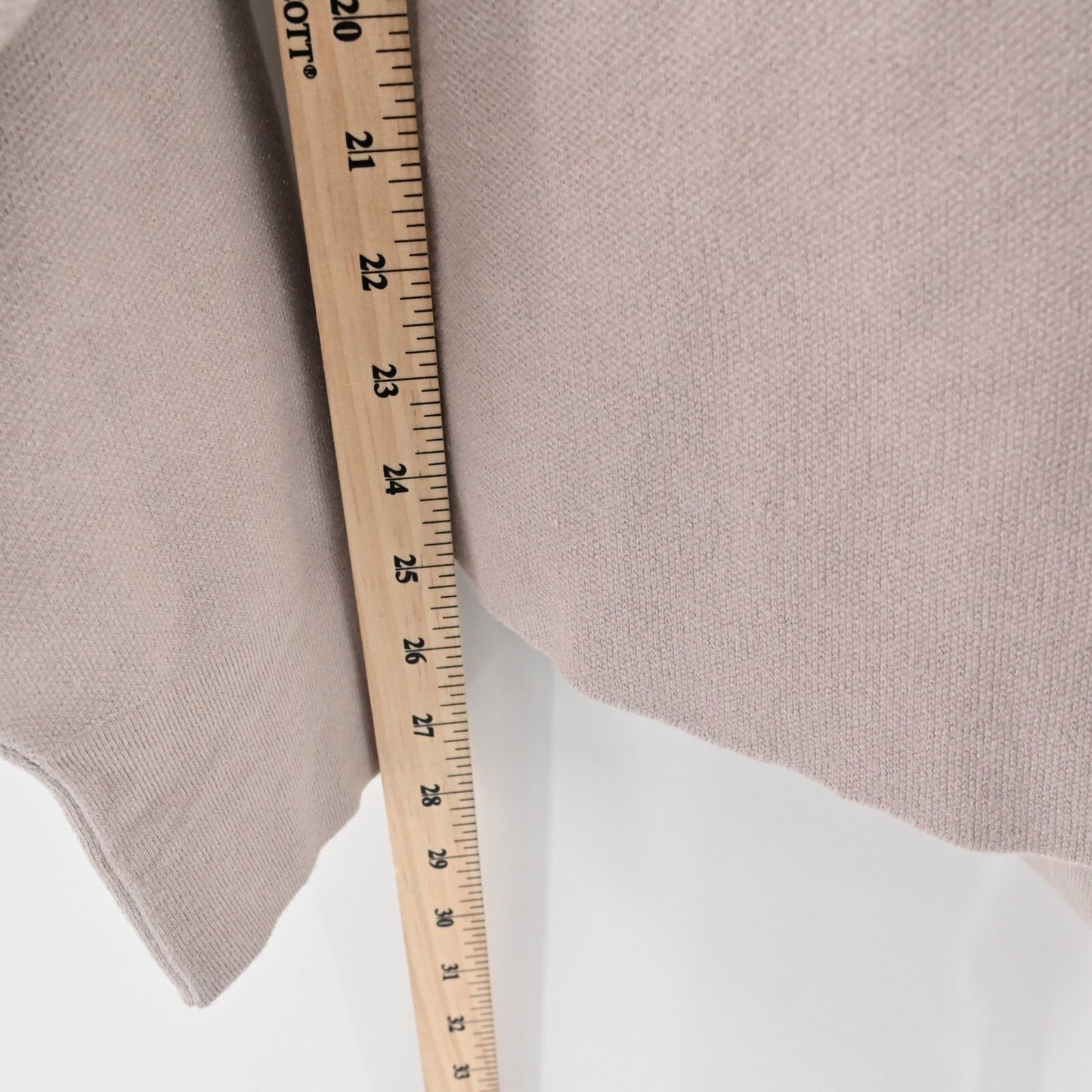 MODERN CITIZEN Sweater Womens Size XL Nara Tie Front Knit Top Blush Quiet Luxury