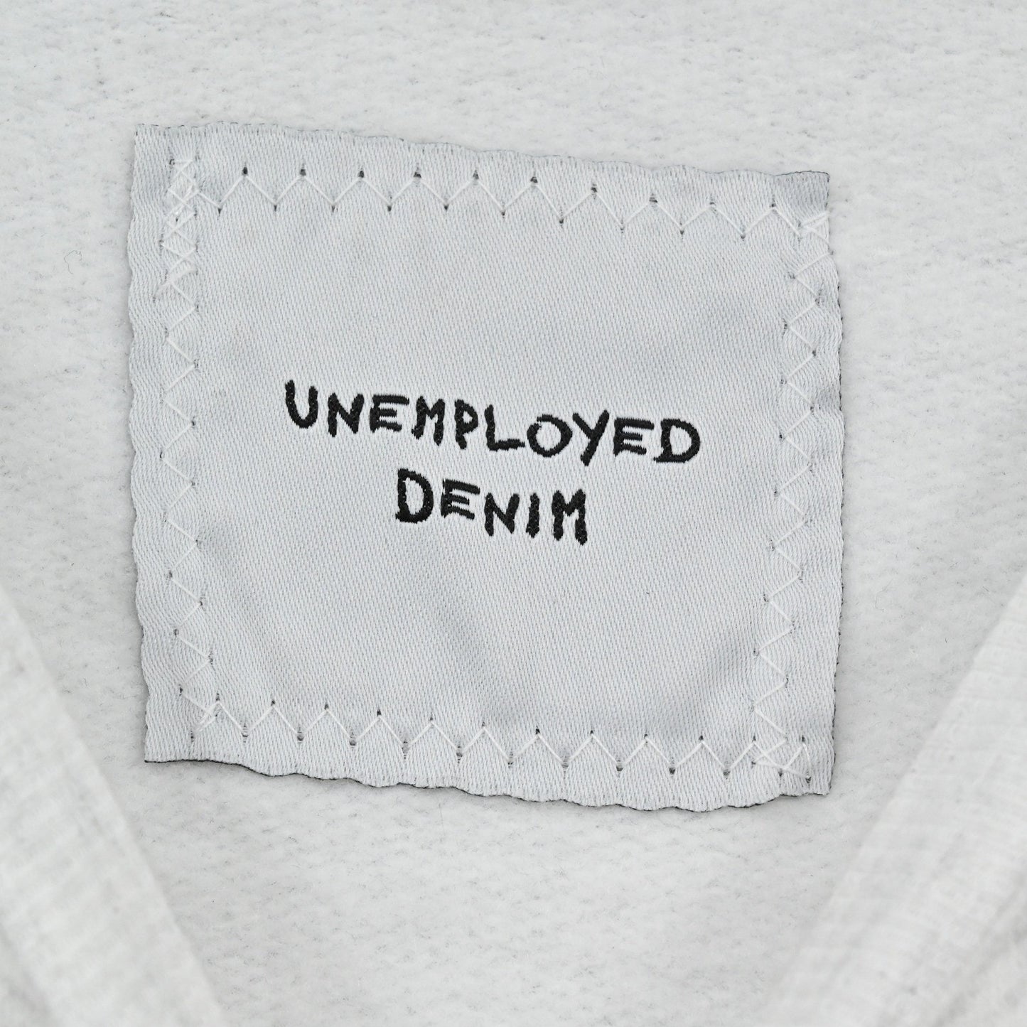 Unemployed Denim Womens Sweatshirt Size M Rumble Graphic Denim Upcycled Trendy